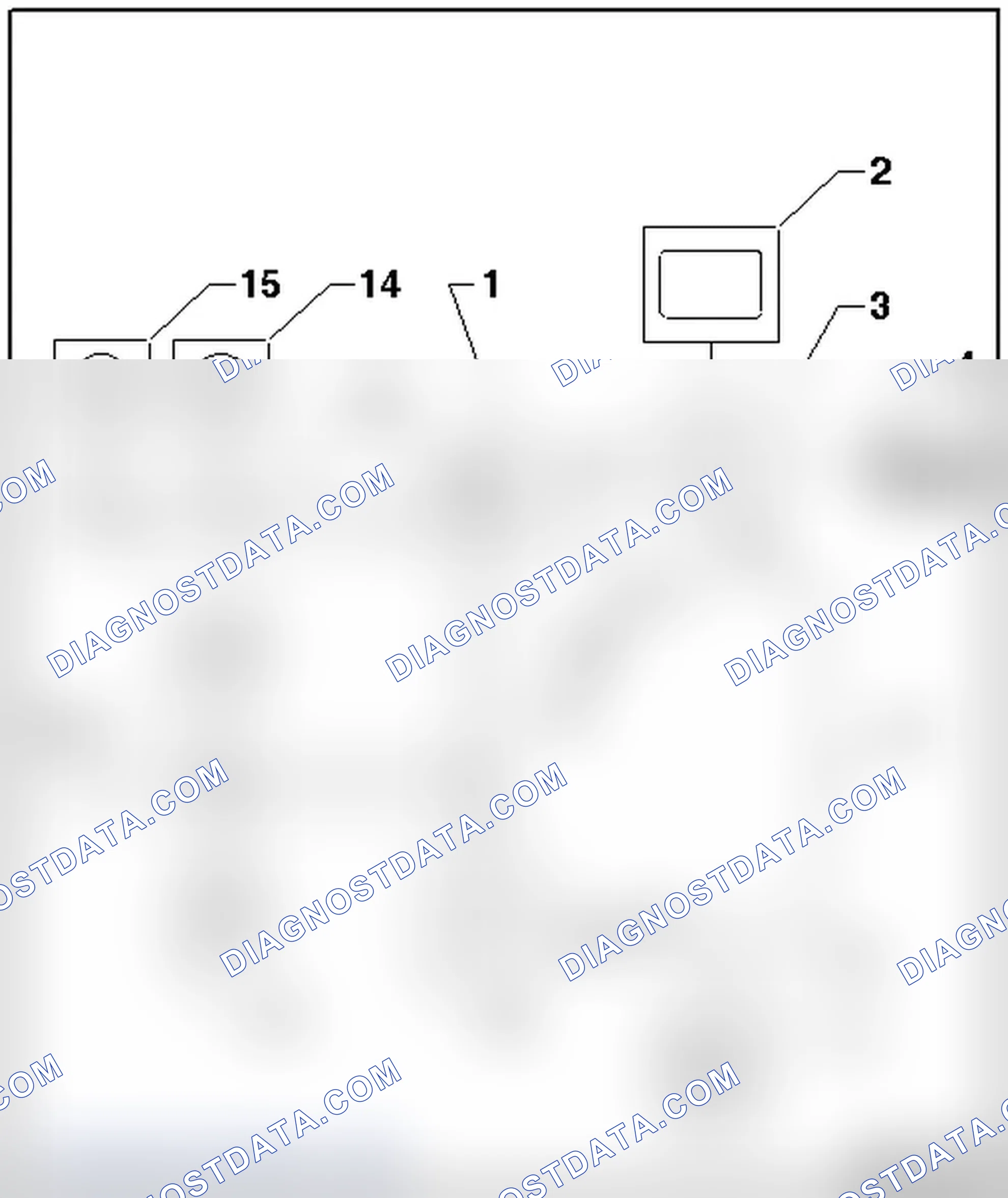 Scheme 84: REAR VIEW CAMERA SYSTEM OVERVIEW
