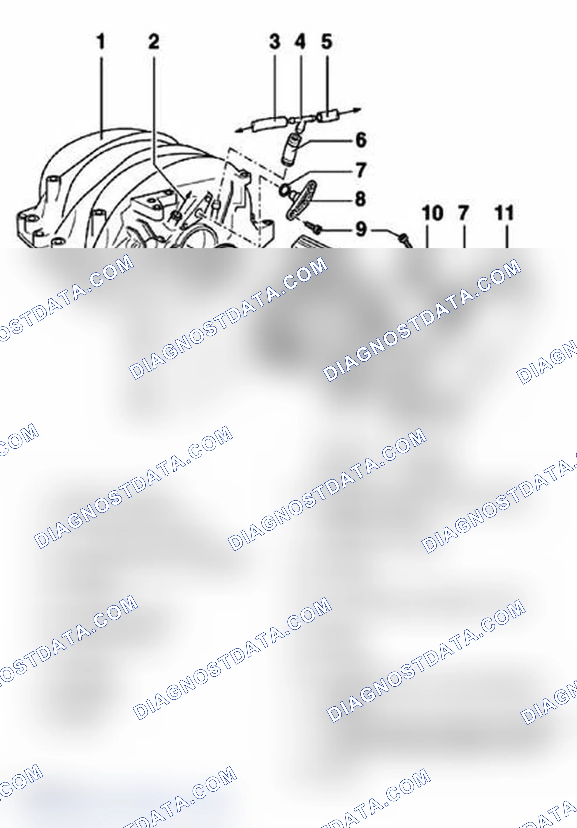 Scheme 629: Identifying Throttle Valve Control Module Components