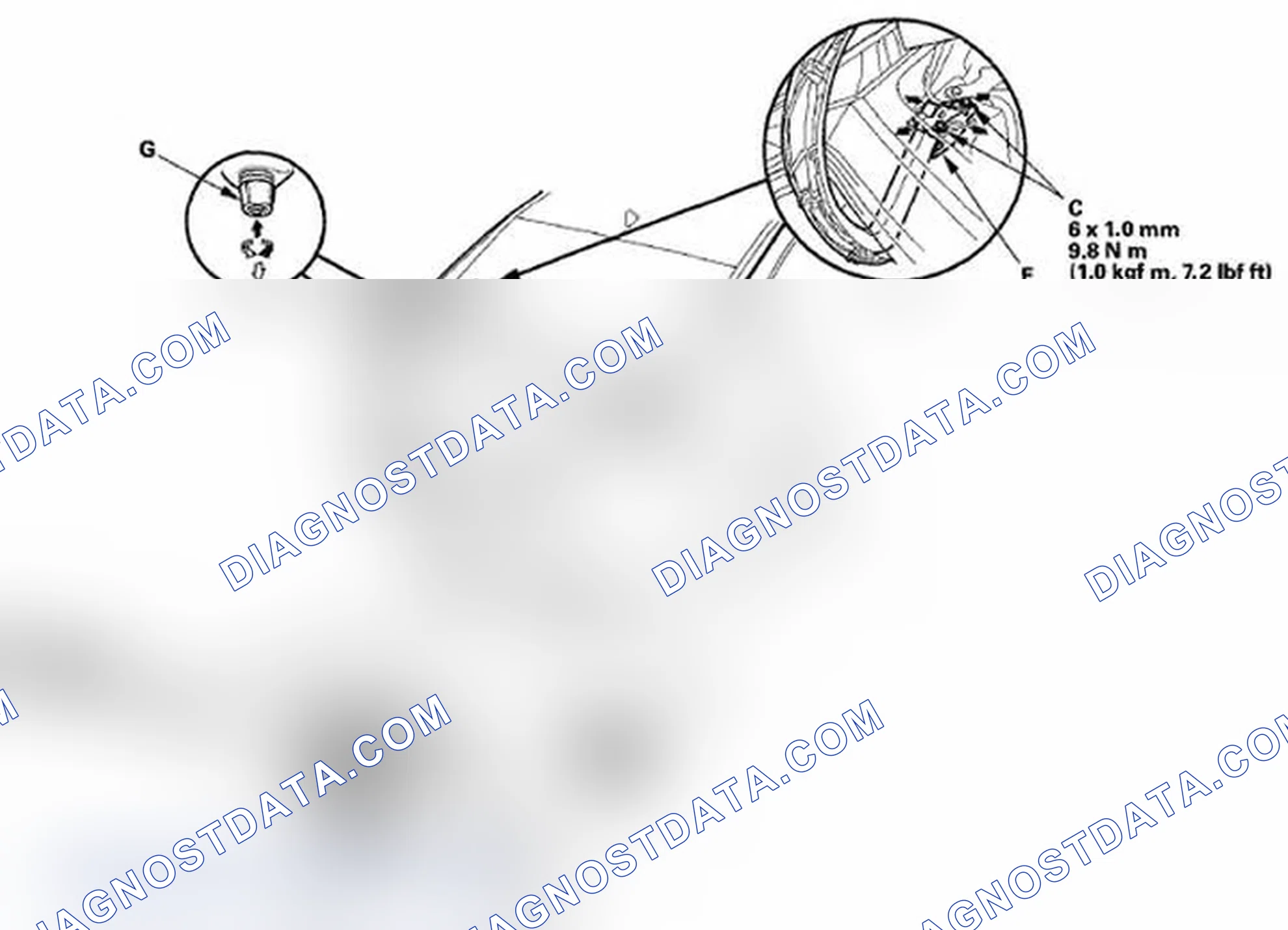 Scheme 136: Trunk Lid Adjustment