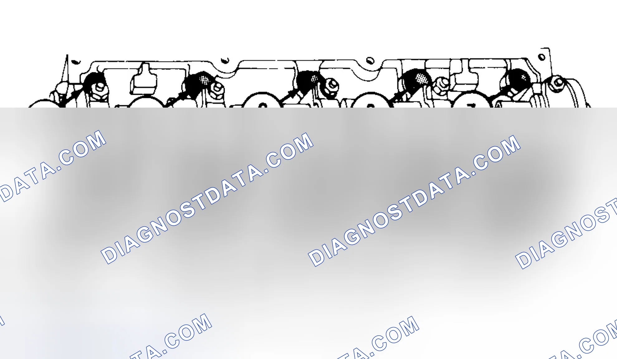 Scheme 7: Typical Cylinder Head Tightening or Loosening Sequence