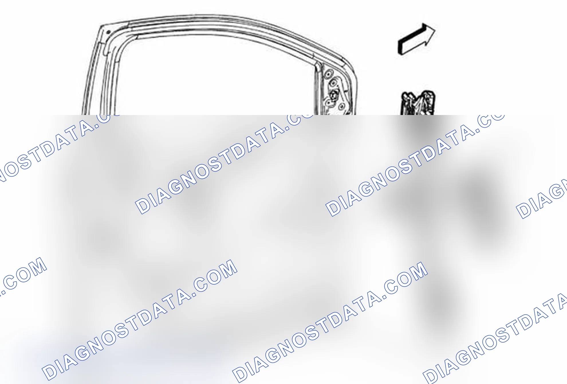 Scheme 14: Front Side Door Window Regulator Motor Replacement