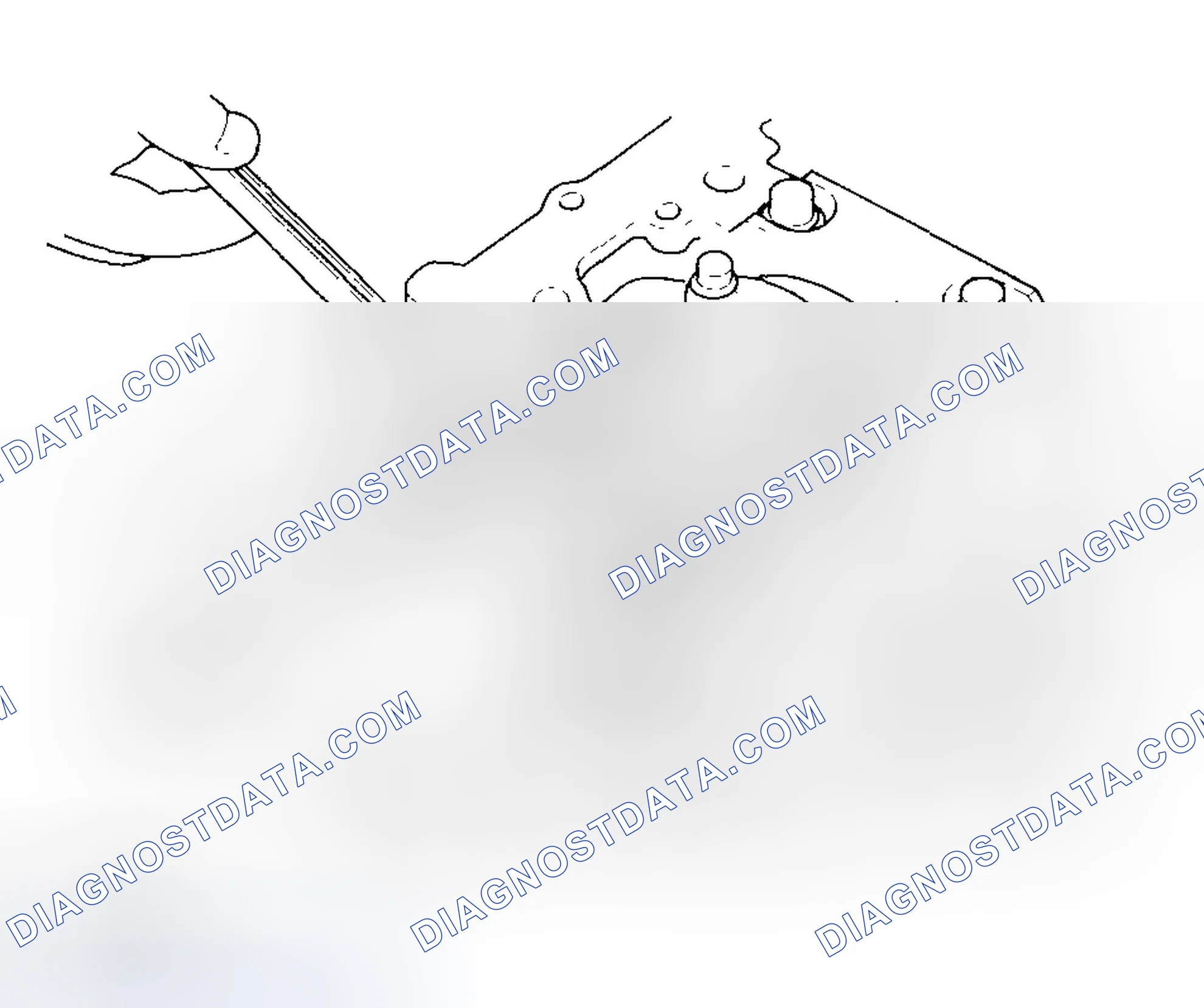 Scheme 196: Connecting Rod and Crankshaft End Play Inspection