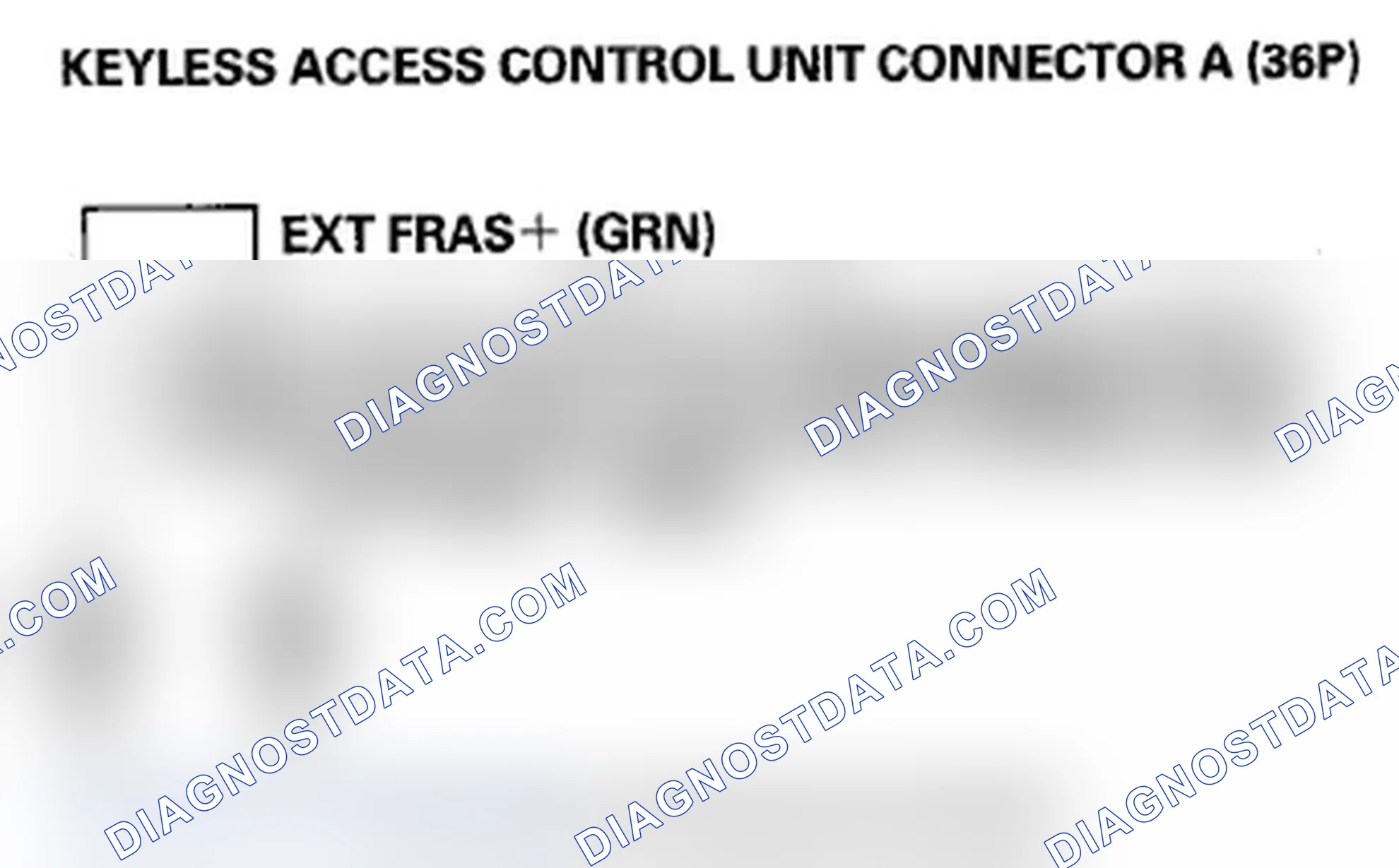 Scheme 98: DTC B1648: Passenger's Door LF Antenna Circuit Open or Short