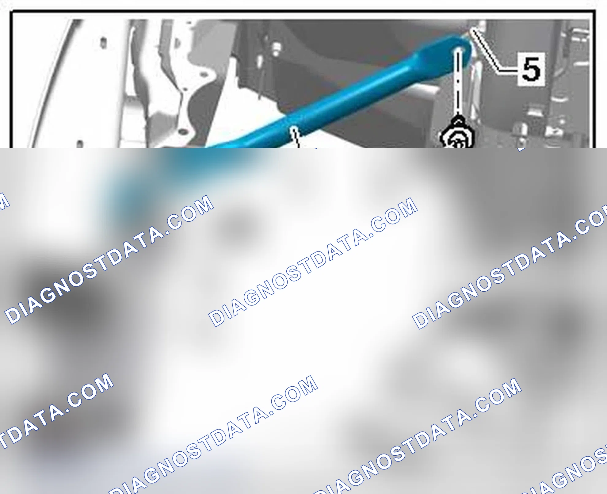 Scheme 9: BRACE BETWEEN A-PILLAR AND MOUNTING BRACKET/STEERING COLUMN, ROADSTER