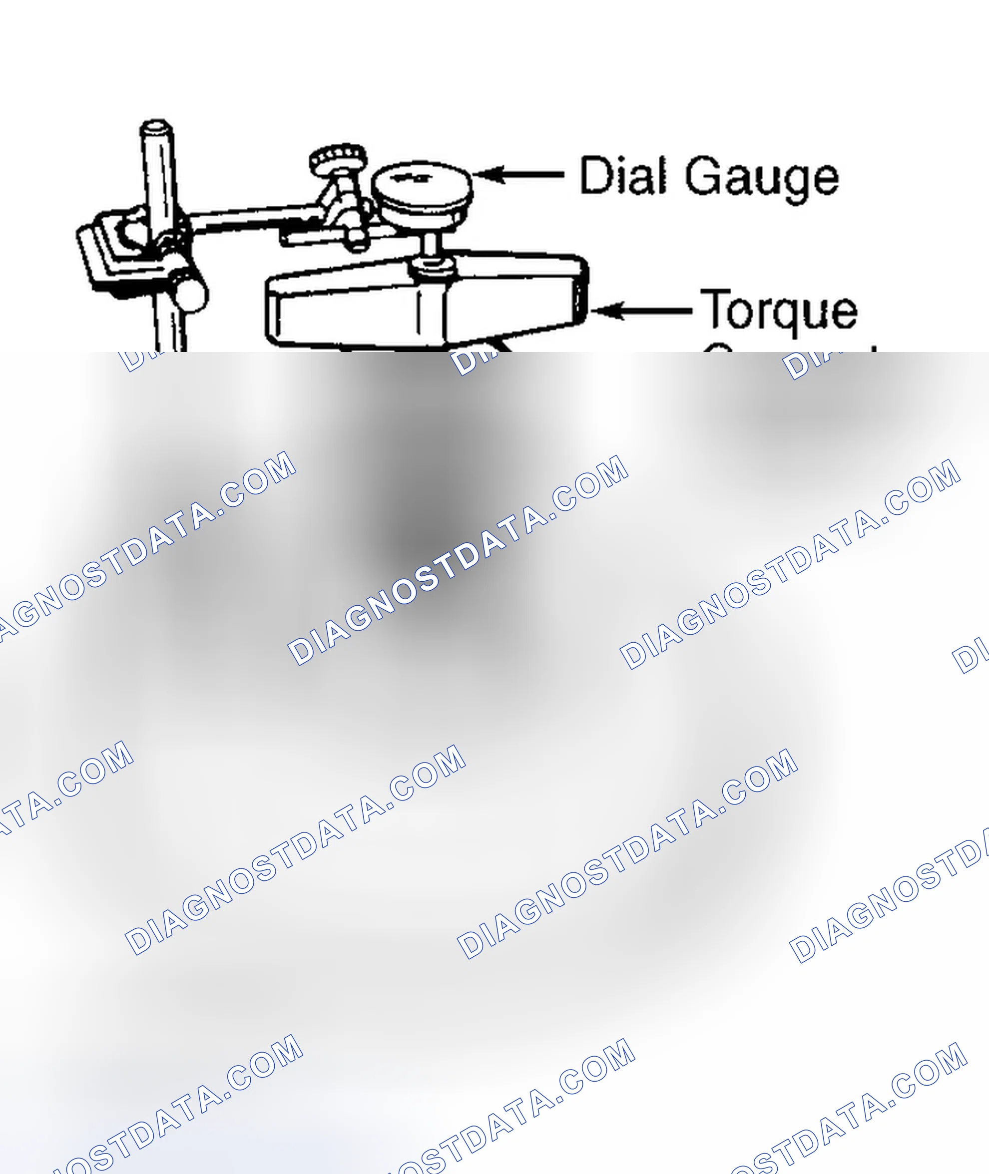 Scheme 54: TORQUE CONVERTER END PLAY CHECK