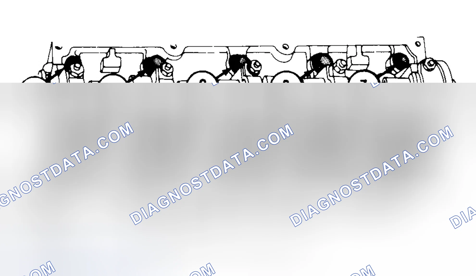 Scheme 7: Typical Cylinder Head Tightening or Loosening Sequence