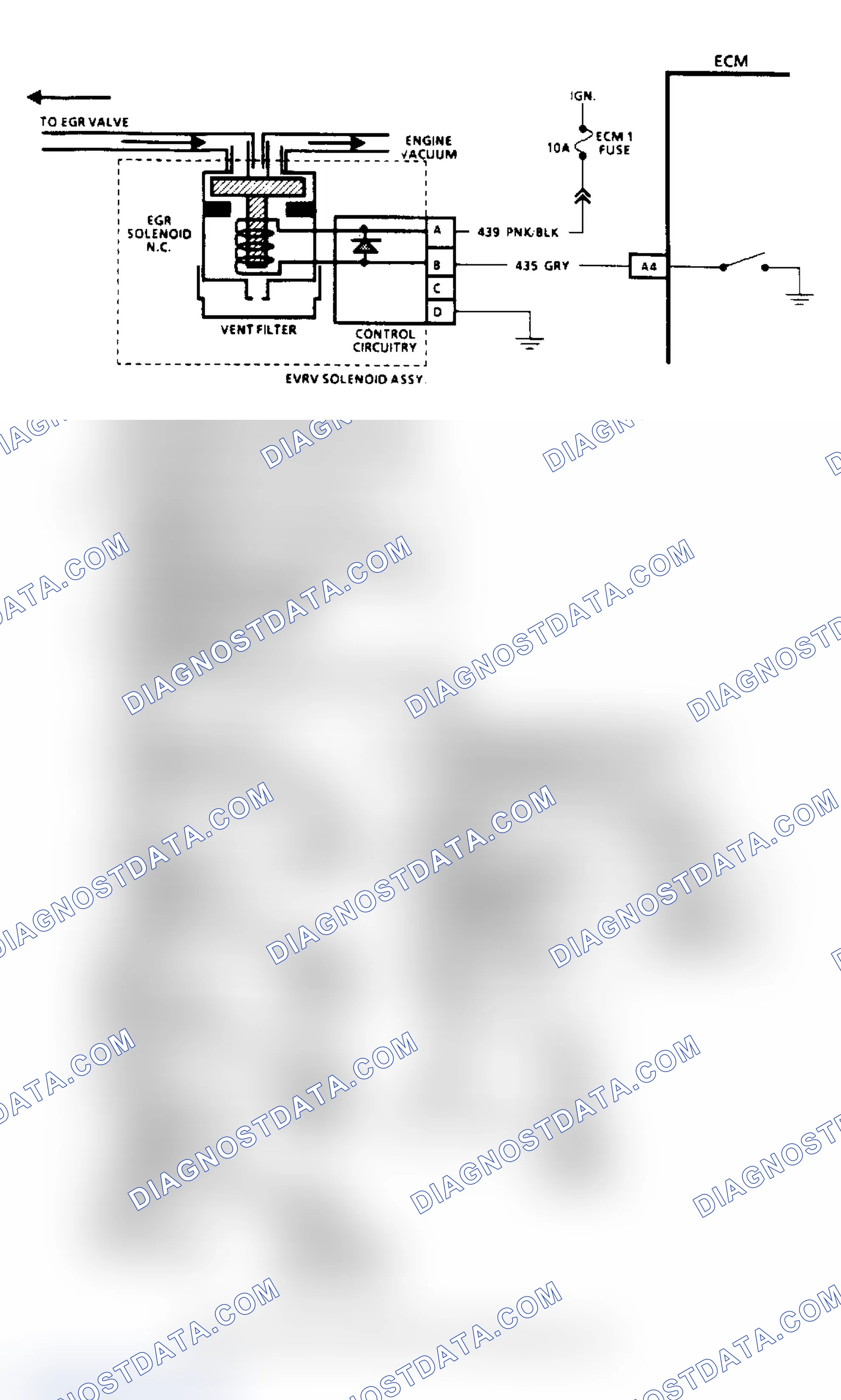 Scheme 65: Code 32: EGR System Error (2.8L, 4.3L, S & T, & 5.7L Over 8500 GVWR)