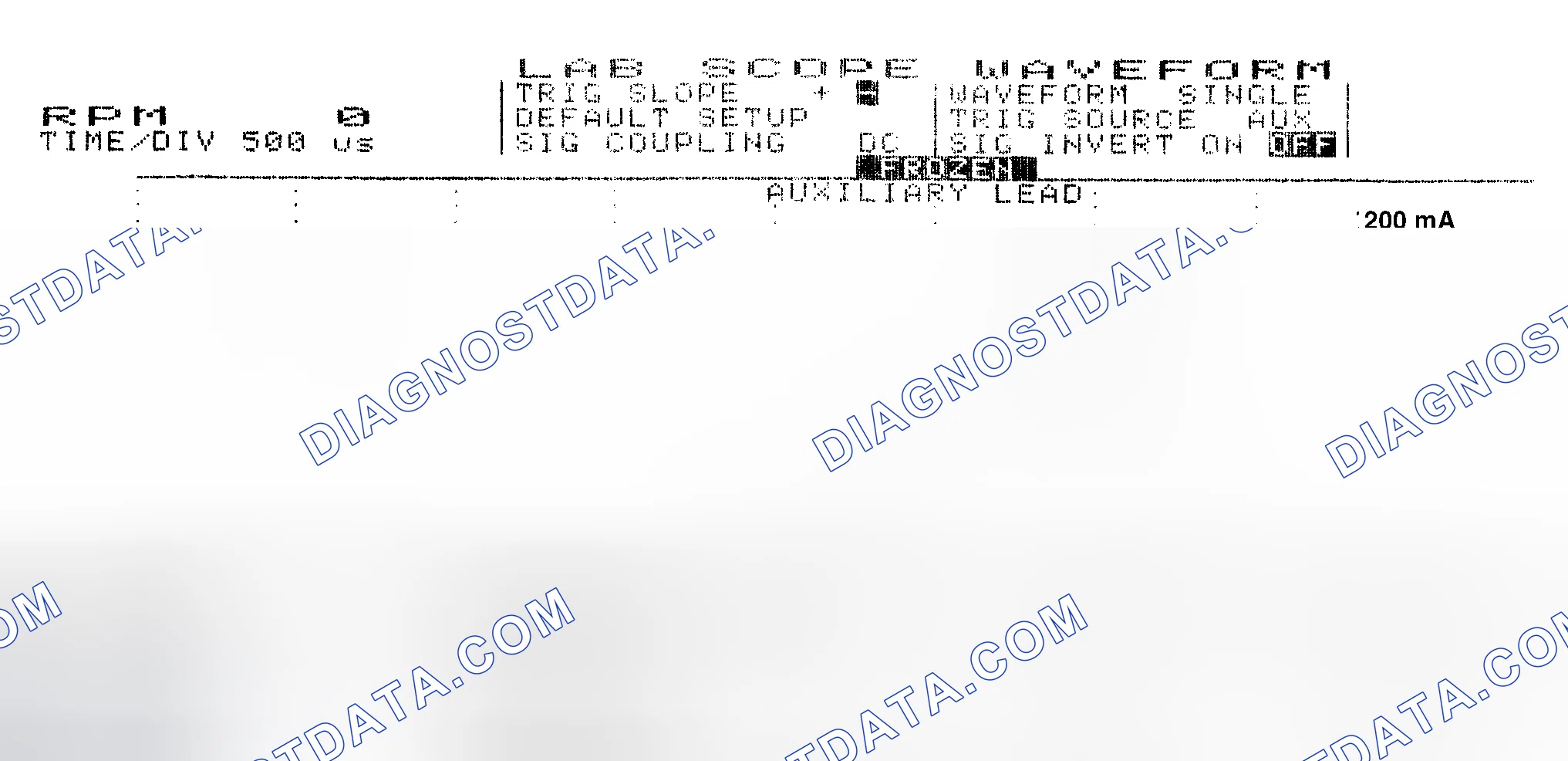 Scheme 17: Single Injector w/Normal Current Flow - Current Pattern