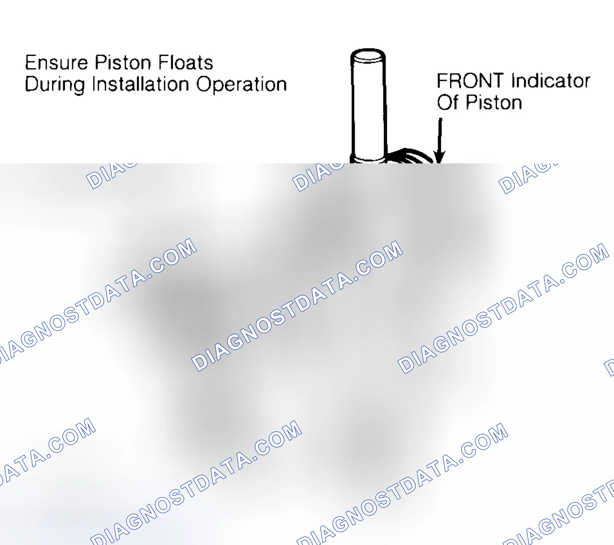 Scheme 12: Installing Typical Piston Pin