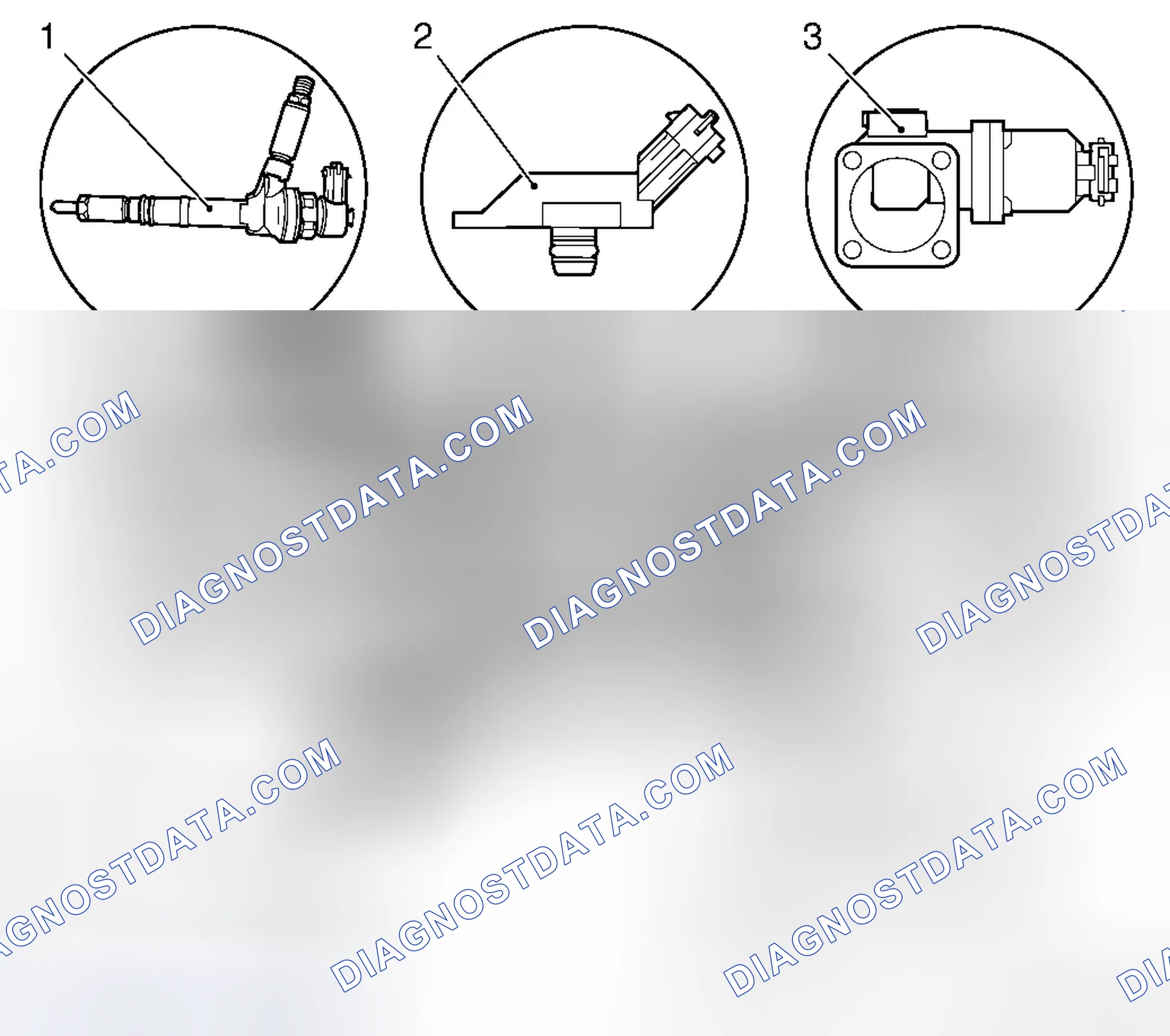 Bildtafel Motormanagementsystem / Sensorik