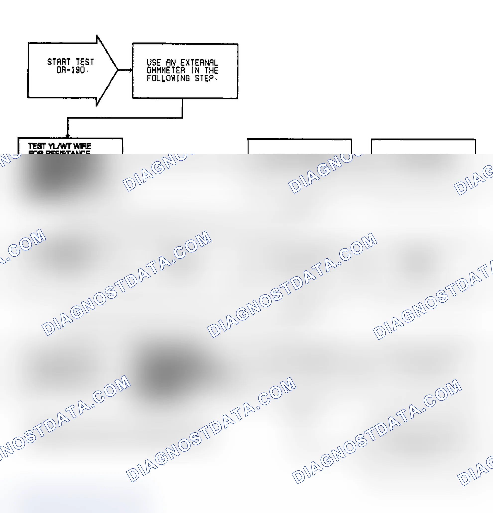 Scheme 639: Test DR-19D Code 27, Injector No. 3 Control Circuit