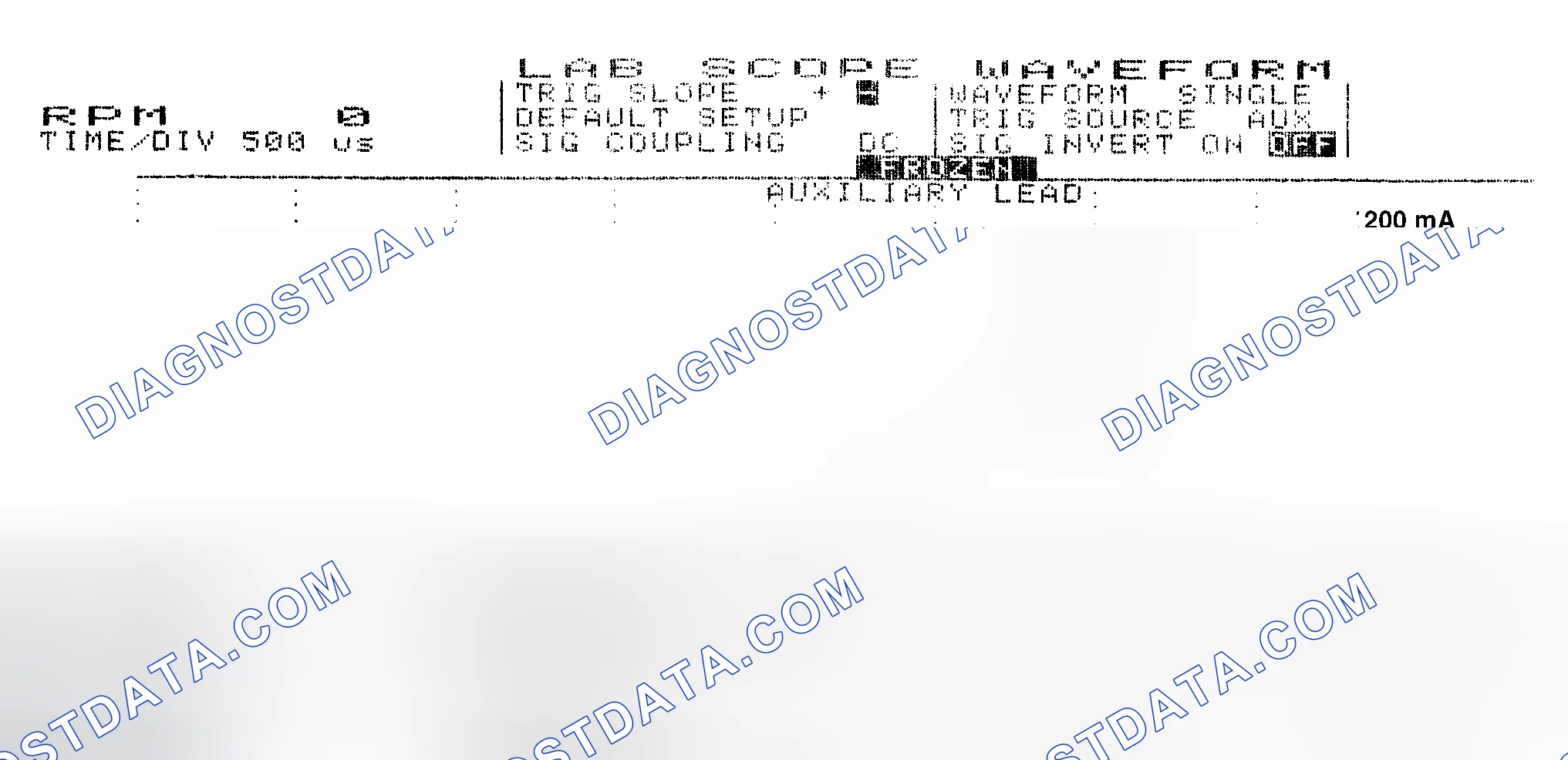 Scheme 17: Single Injector w/Normal Current Flow - Current Pattern