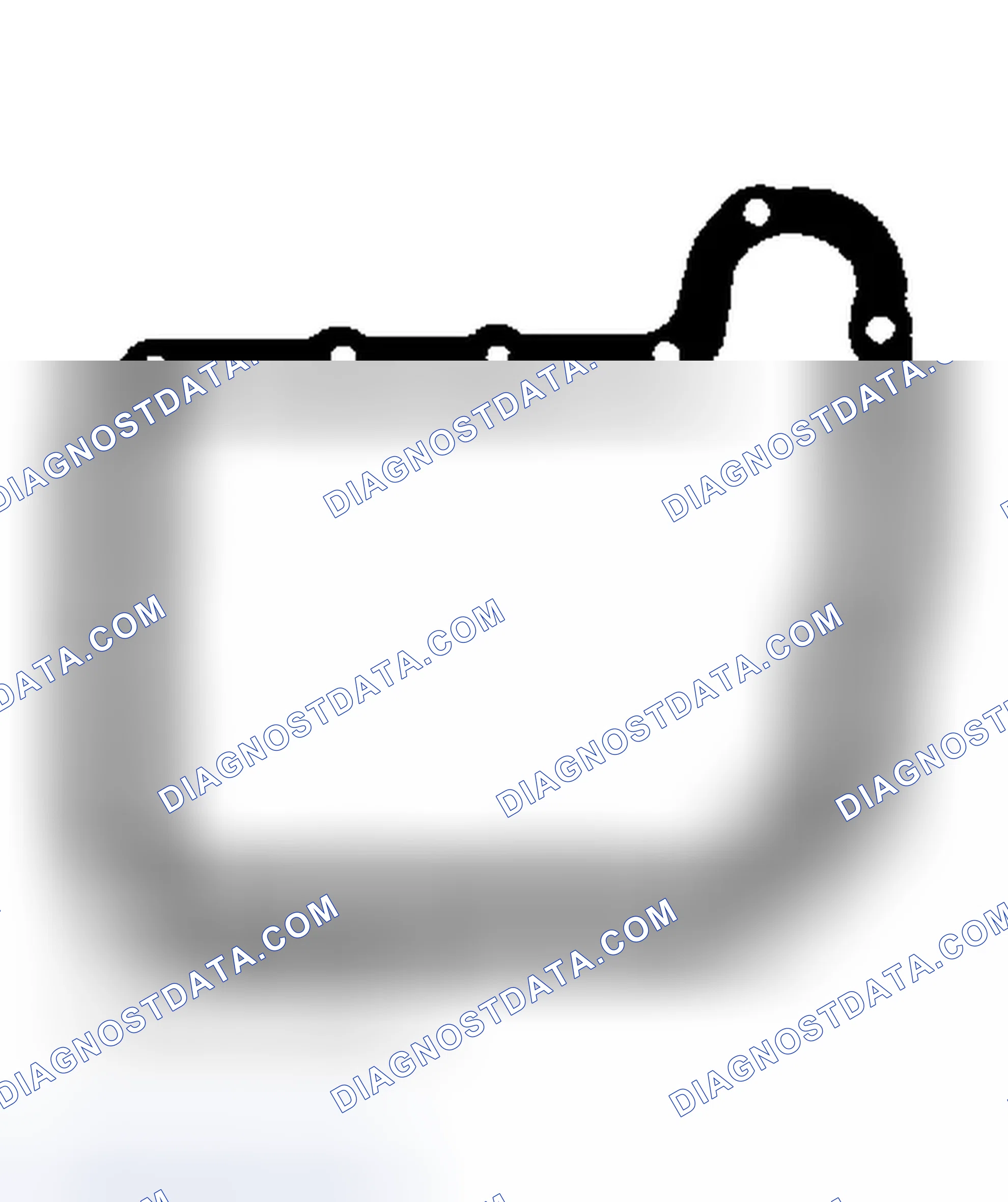 Scheme 17: Identifying Oil Pan Gasket (CD4E)