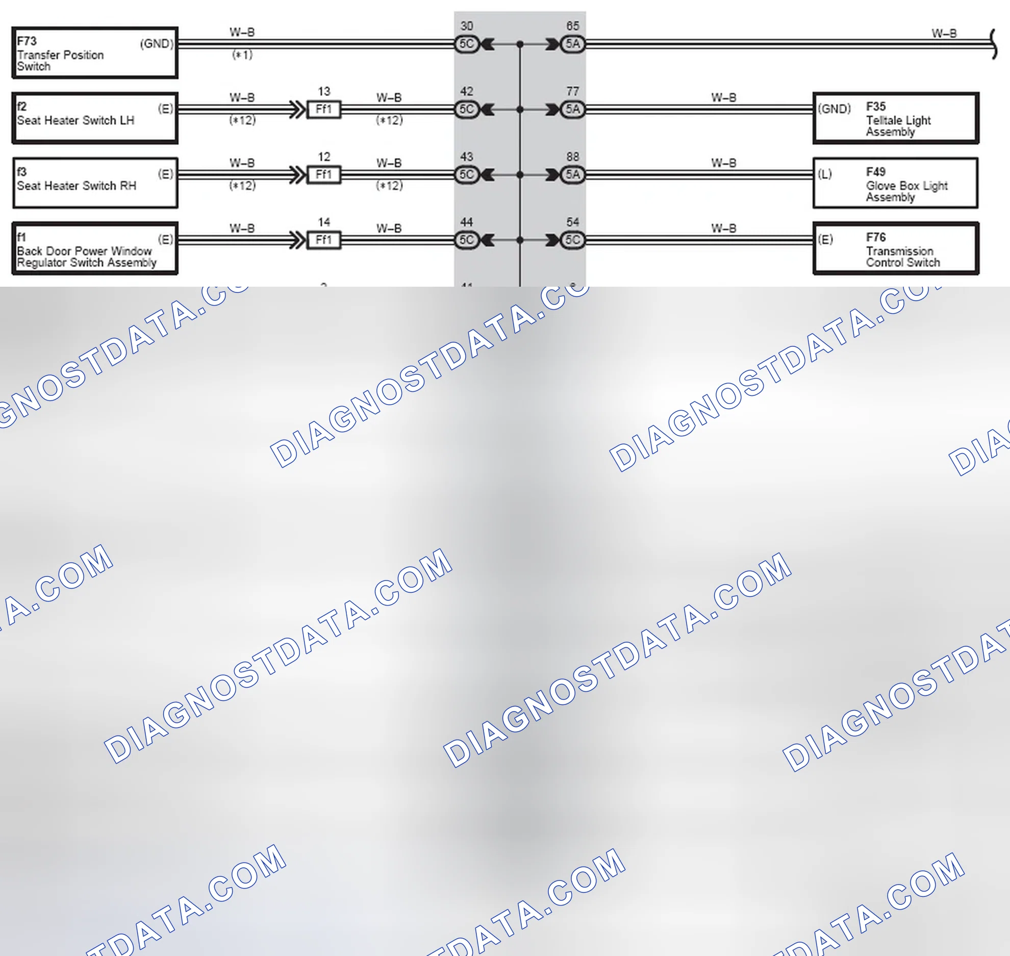 Scheme 427: Ground Point Wiring Diagram (7 Of 12)