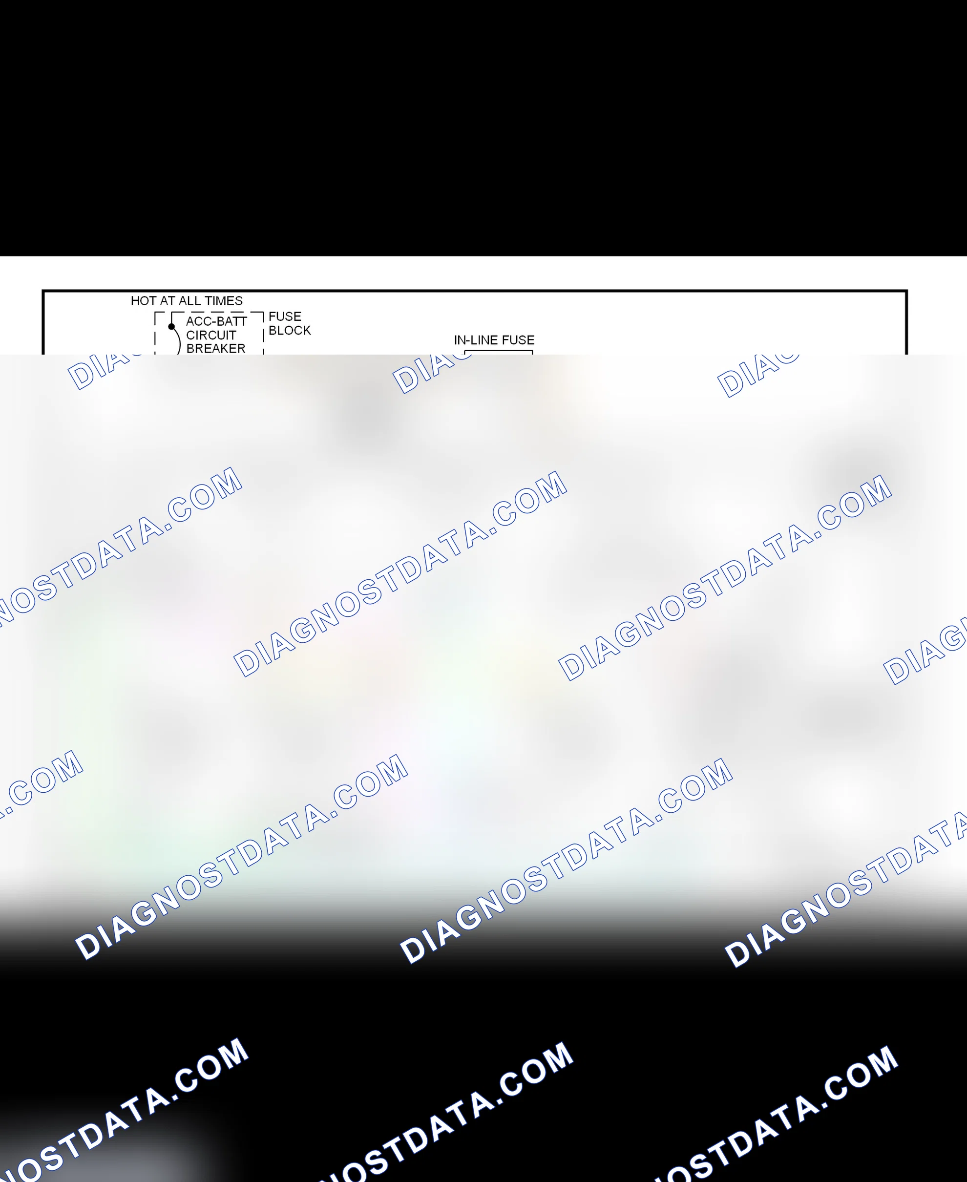 Scheme 3: Power Mirrors Wiring Diagram (1994)