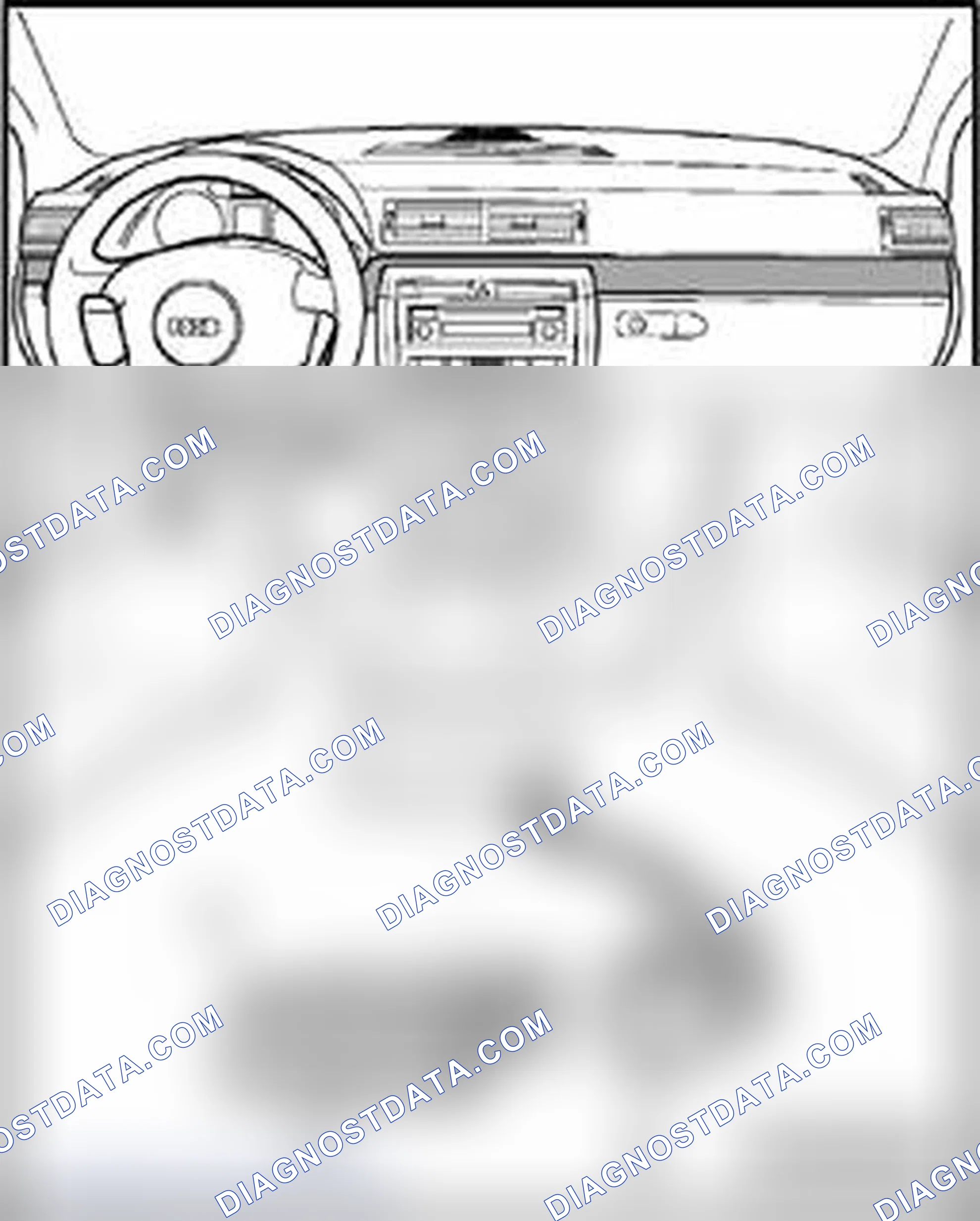 Scheme 359: Left Footwell Light W9 , Right Footwell Light W10 , removing and installing
