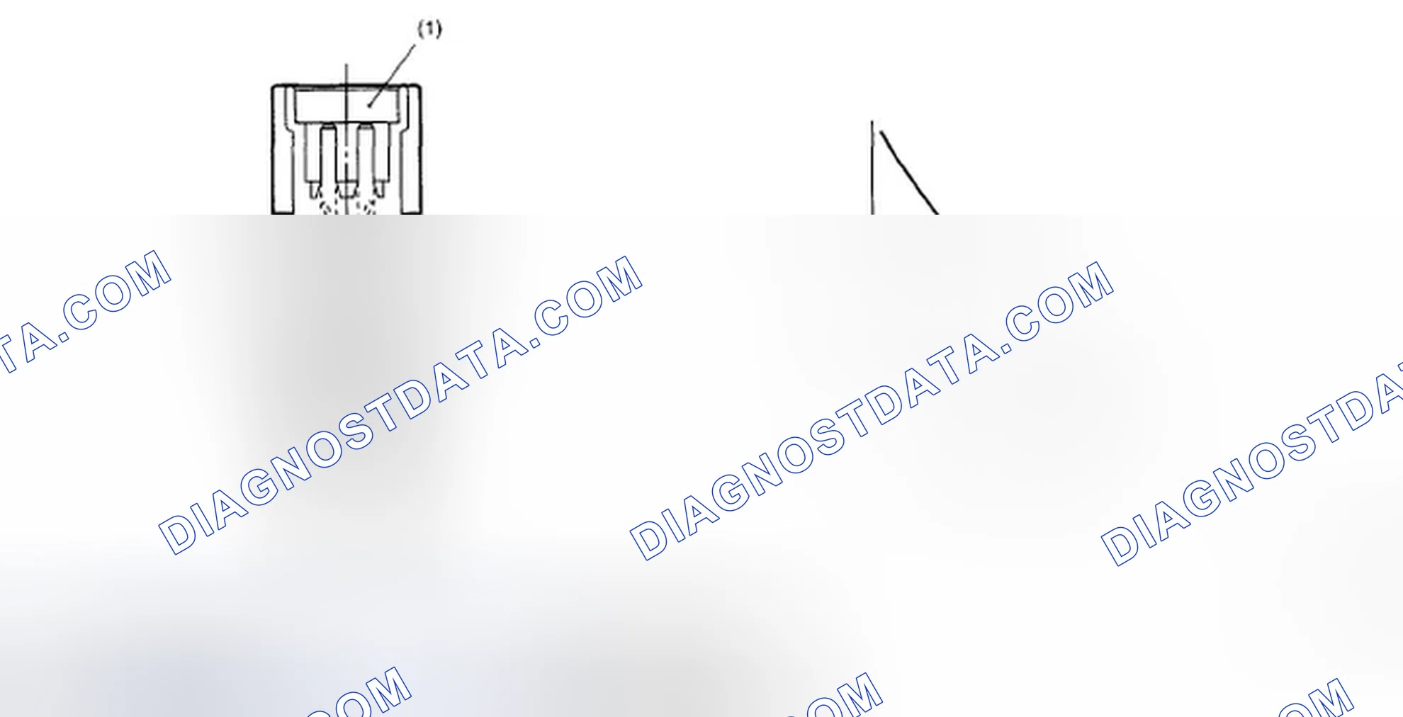 Scheme 25: Identifying Engine Coolant Temperature Sensor Output Voltage Graph