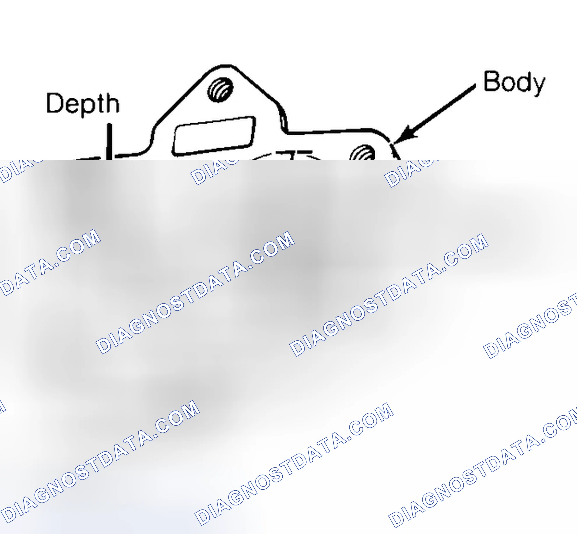 Scheme 35: Measuring Oil Pump Gear Cavity