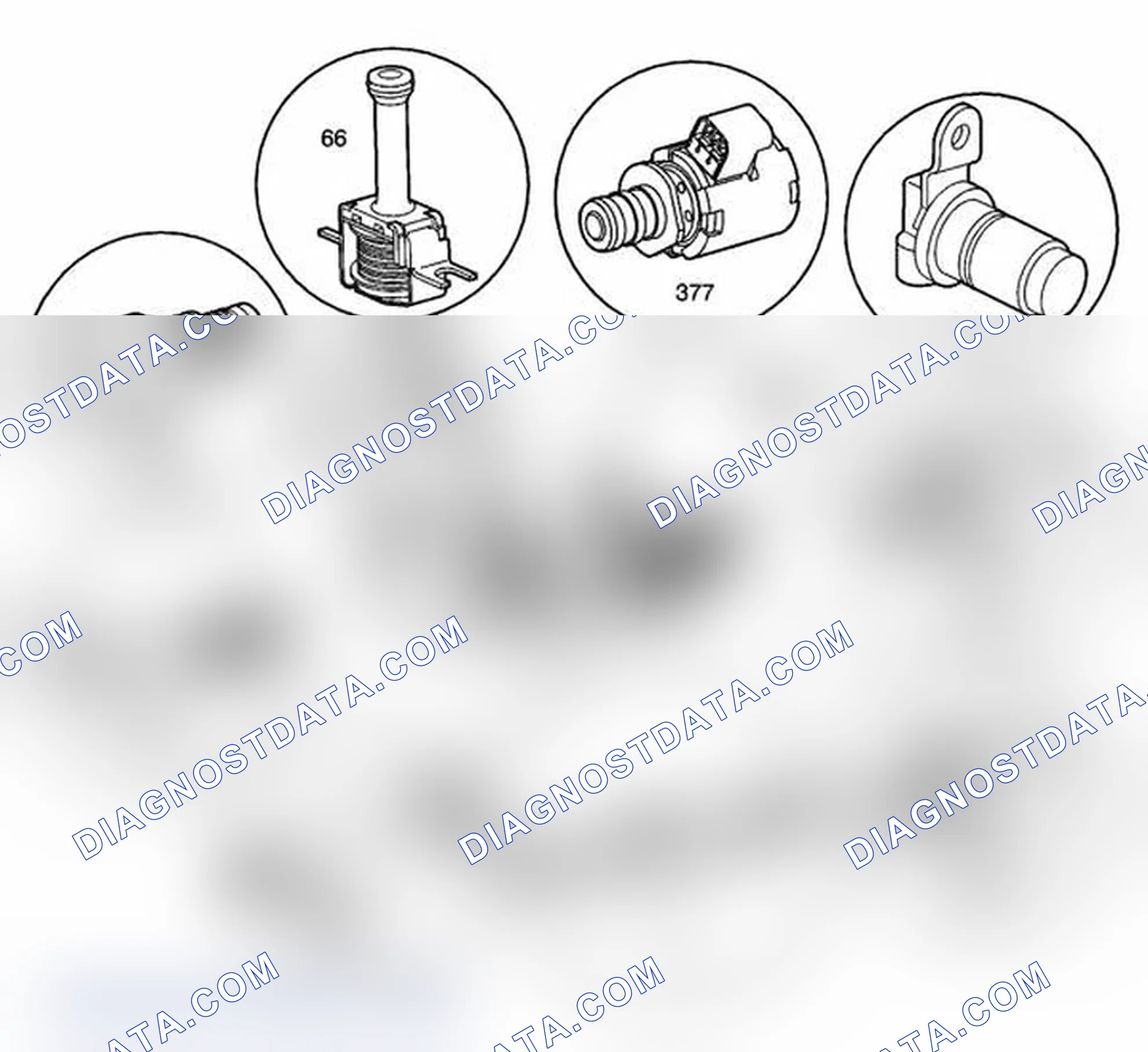 Scheme 22: Automatic Transmission Electronic Component Views