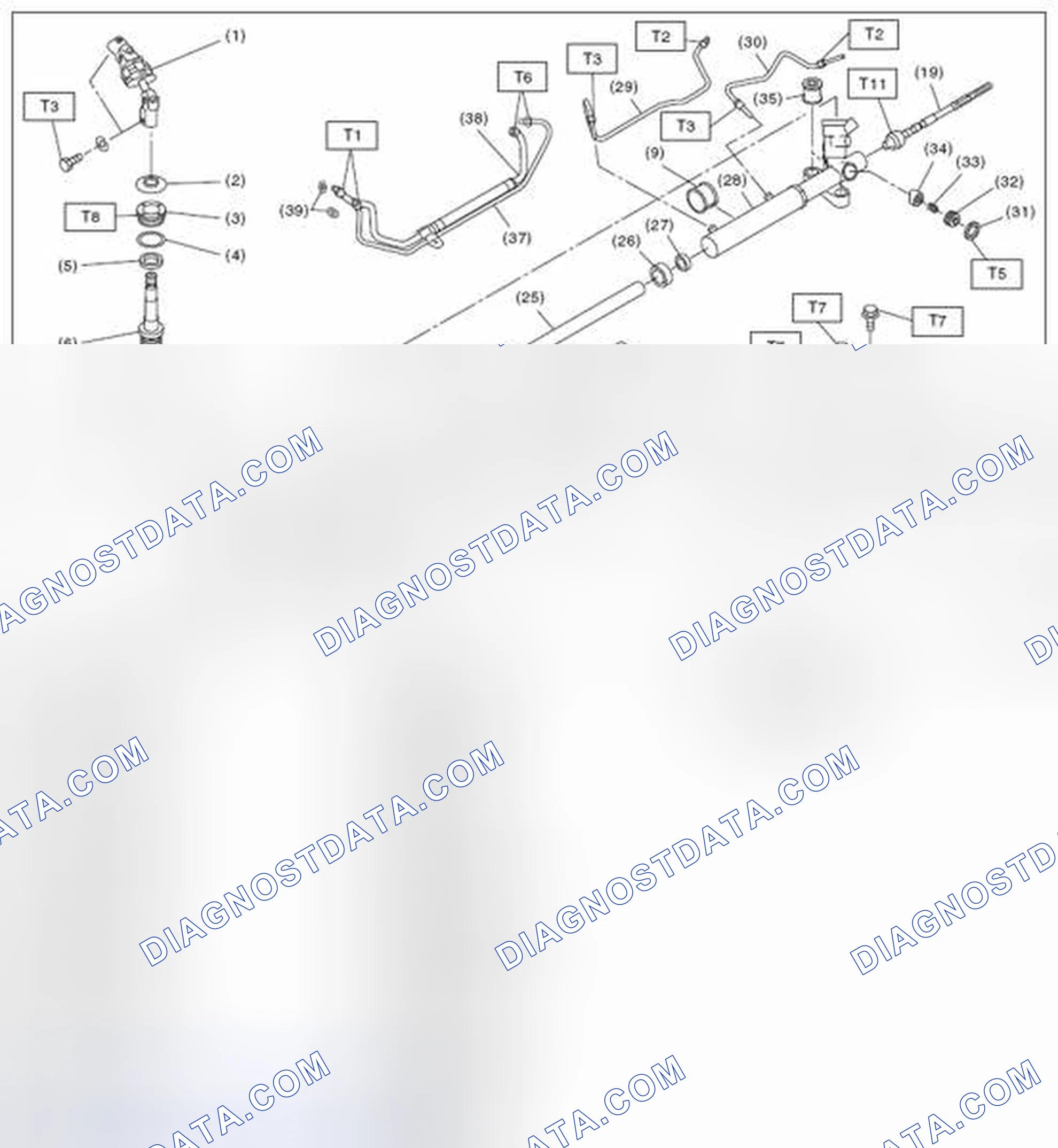 Scheme 19: STEERING GEARBOX