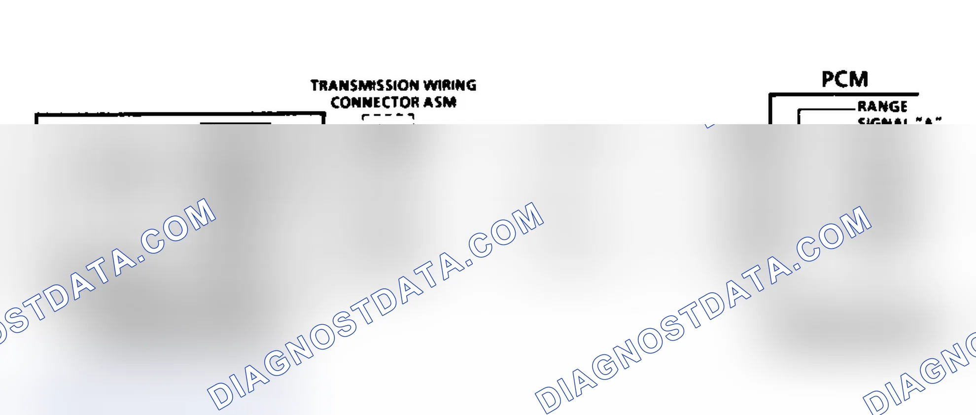 Scheme 282: Code 28 Schematic (4L80-E Transmission (Gasoline) Transmission Range Pressure Switch