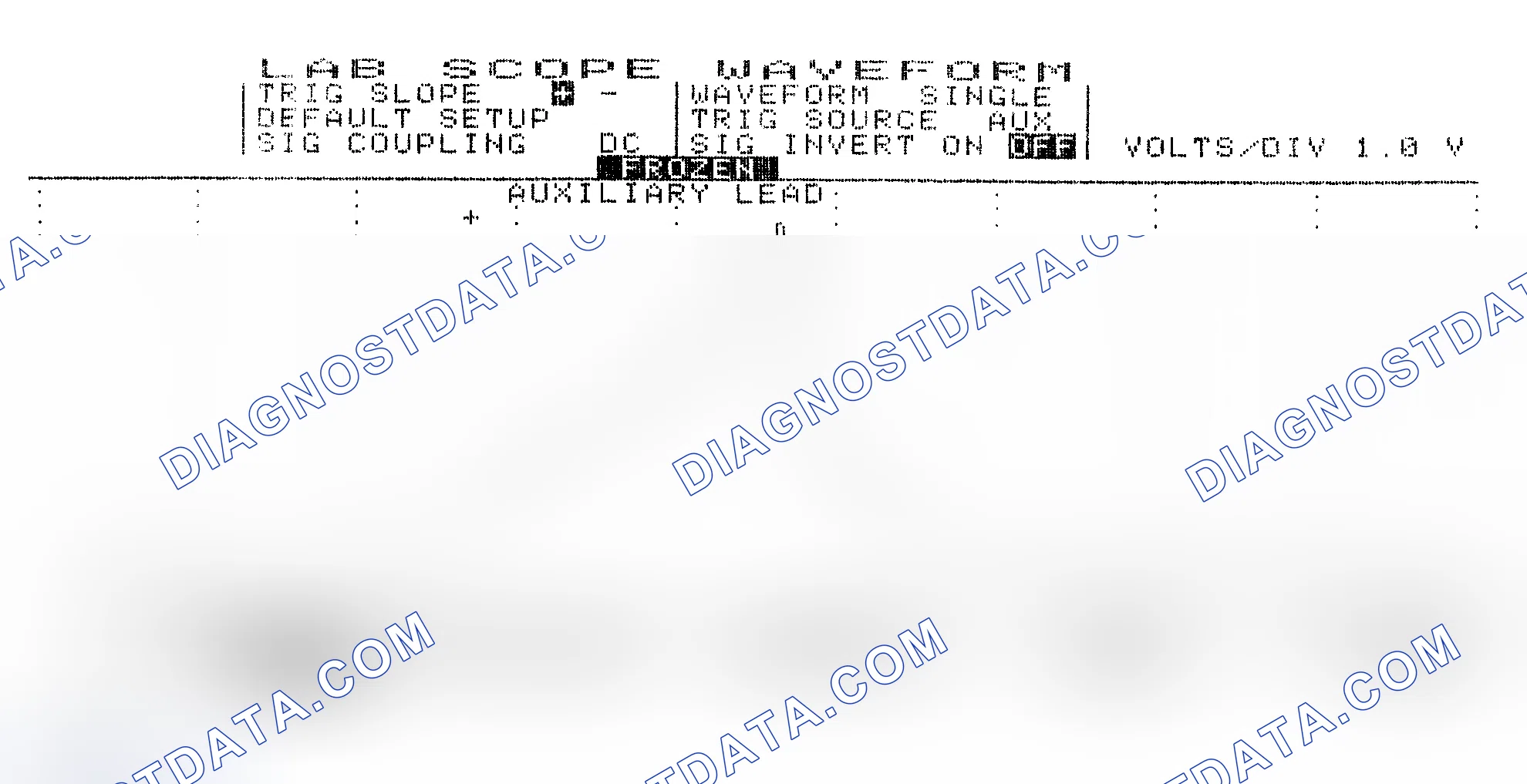 Scheme 19: Single Injector w/Excessive Current Flow - Current Pattern