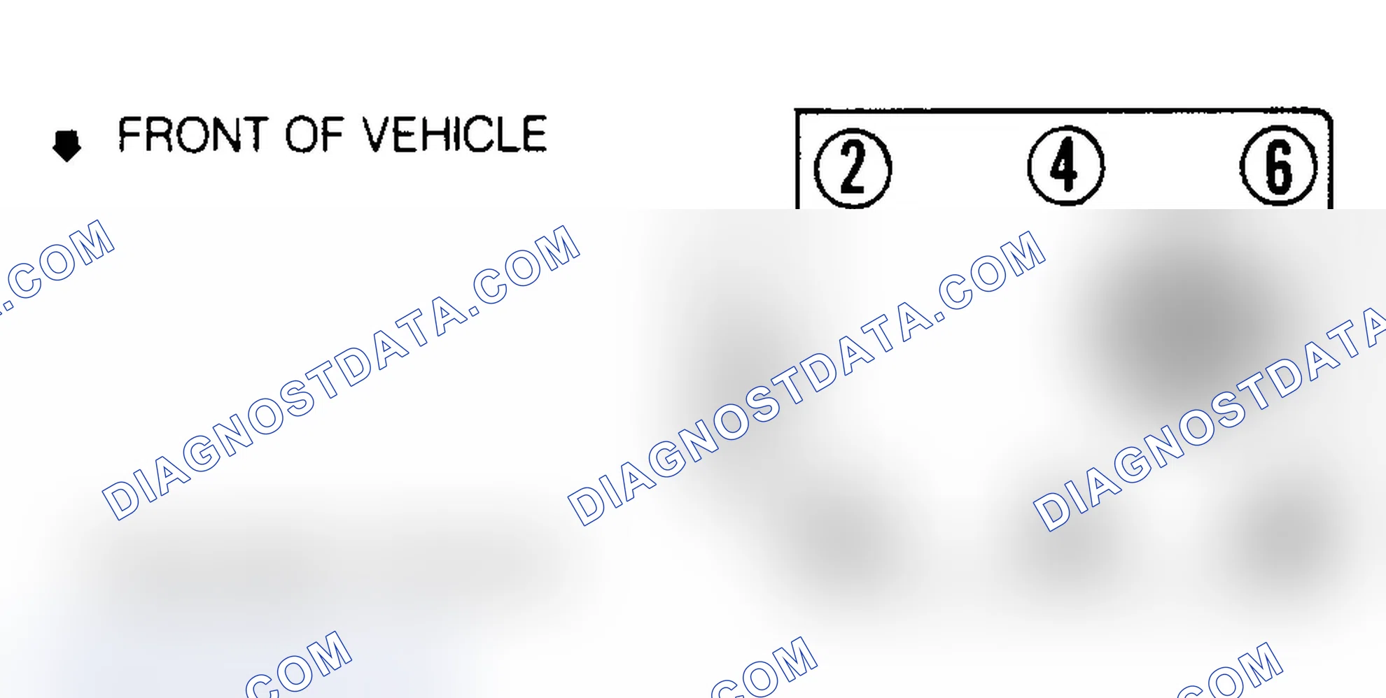 Scheme 1: Firing Order & Timing Marks (4.3L)