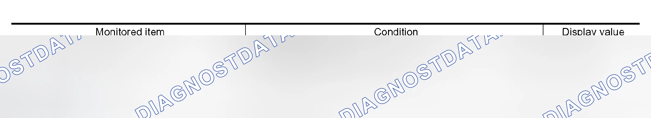 Scheme 44: CONSULT-II REFERENCE VALUE IN DATA MONITOR MODE