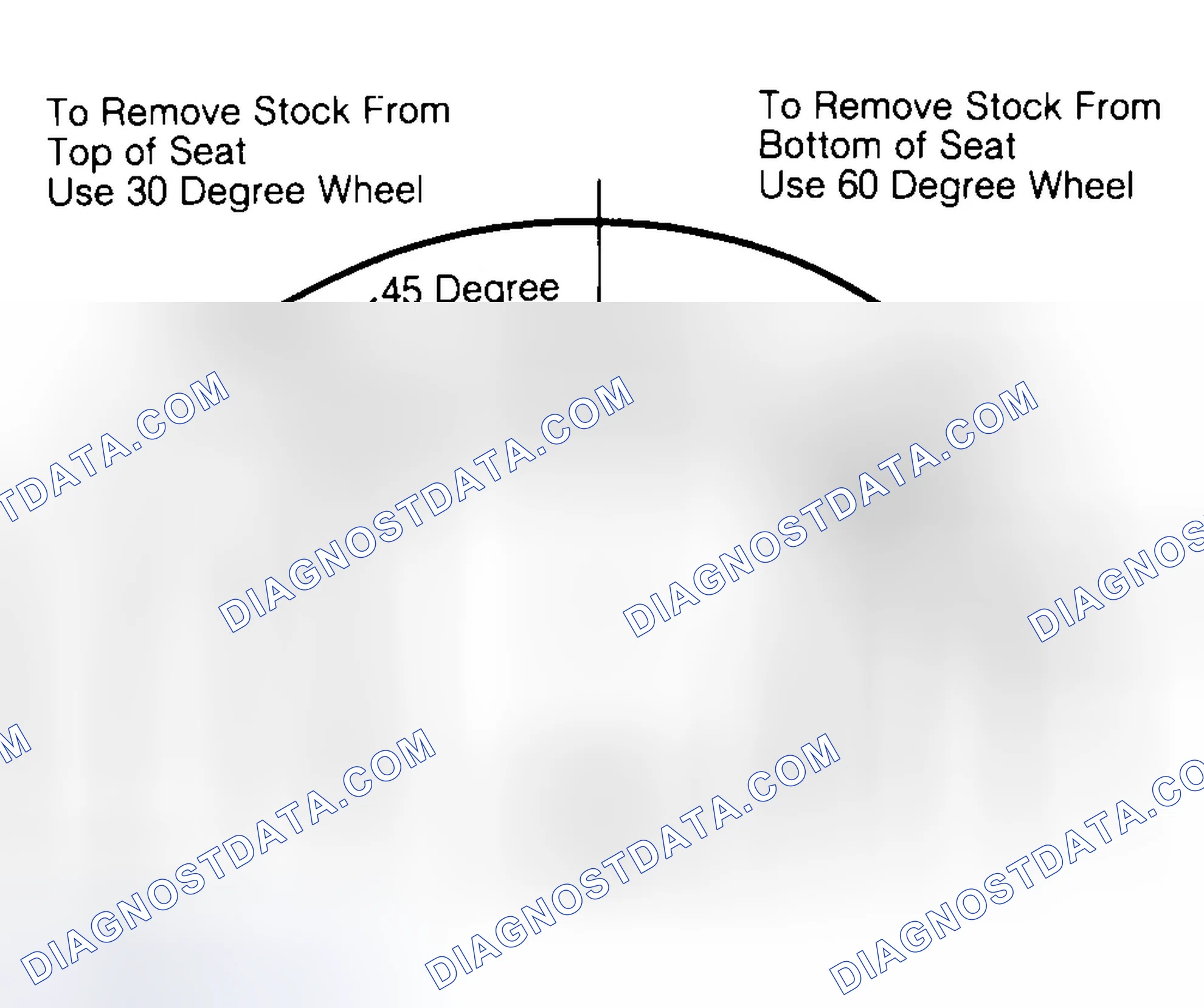 Scheme 19: Adjusting Valve Seat Width