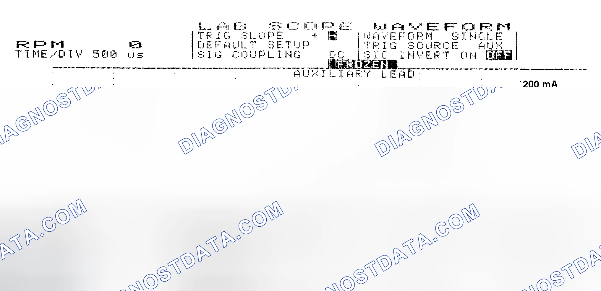 Scheme 17: Single Injector w/Normal Current Flow - Current Pattern