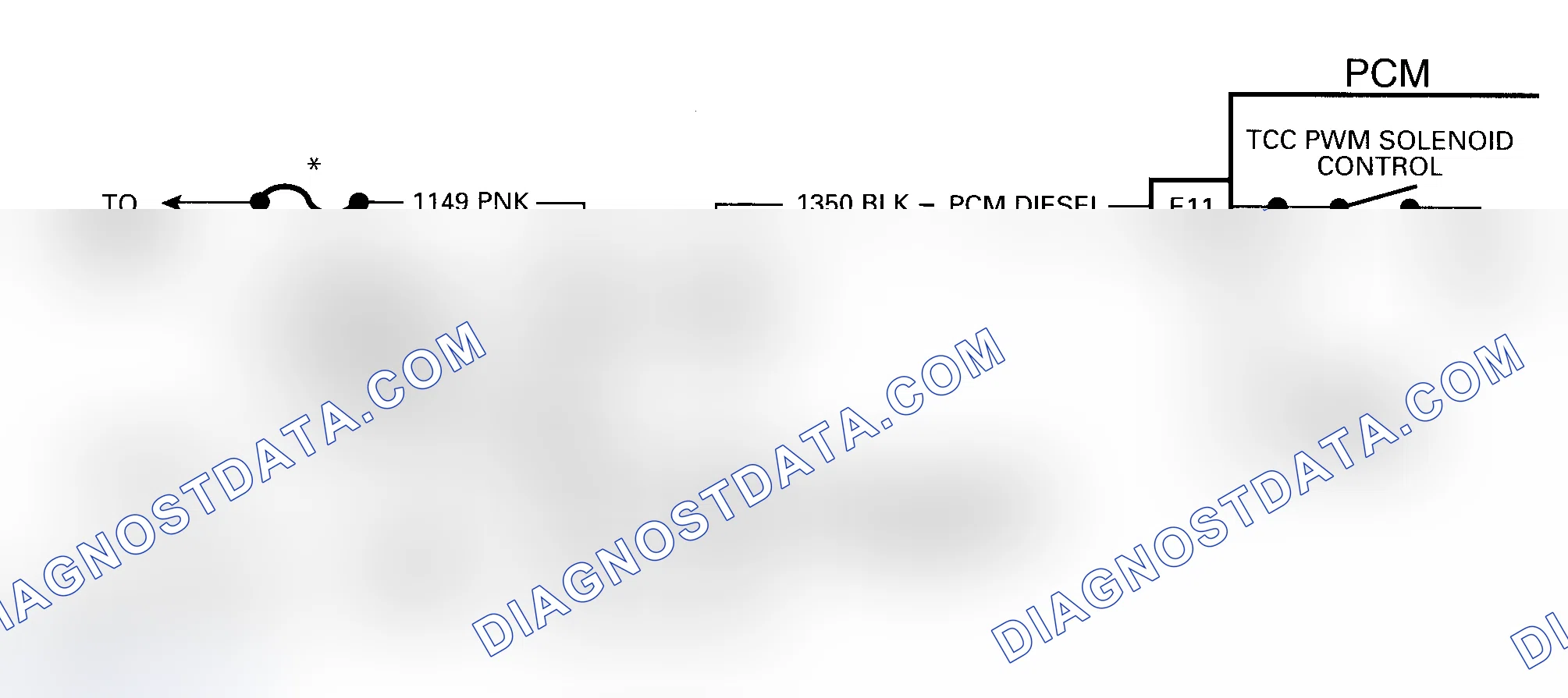 Scheme 164: DTC 83, Circuit Diagram (G Series Diesel) Courtesy of General Motors Corp.