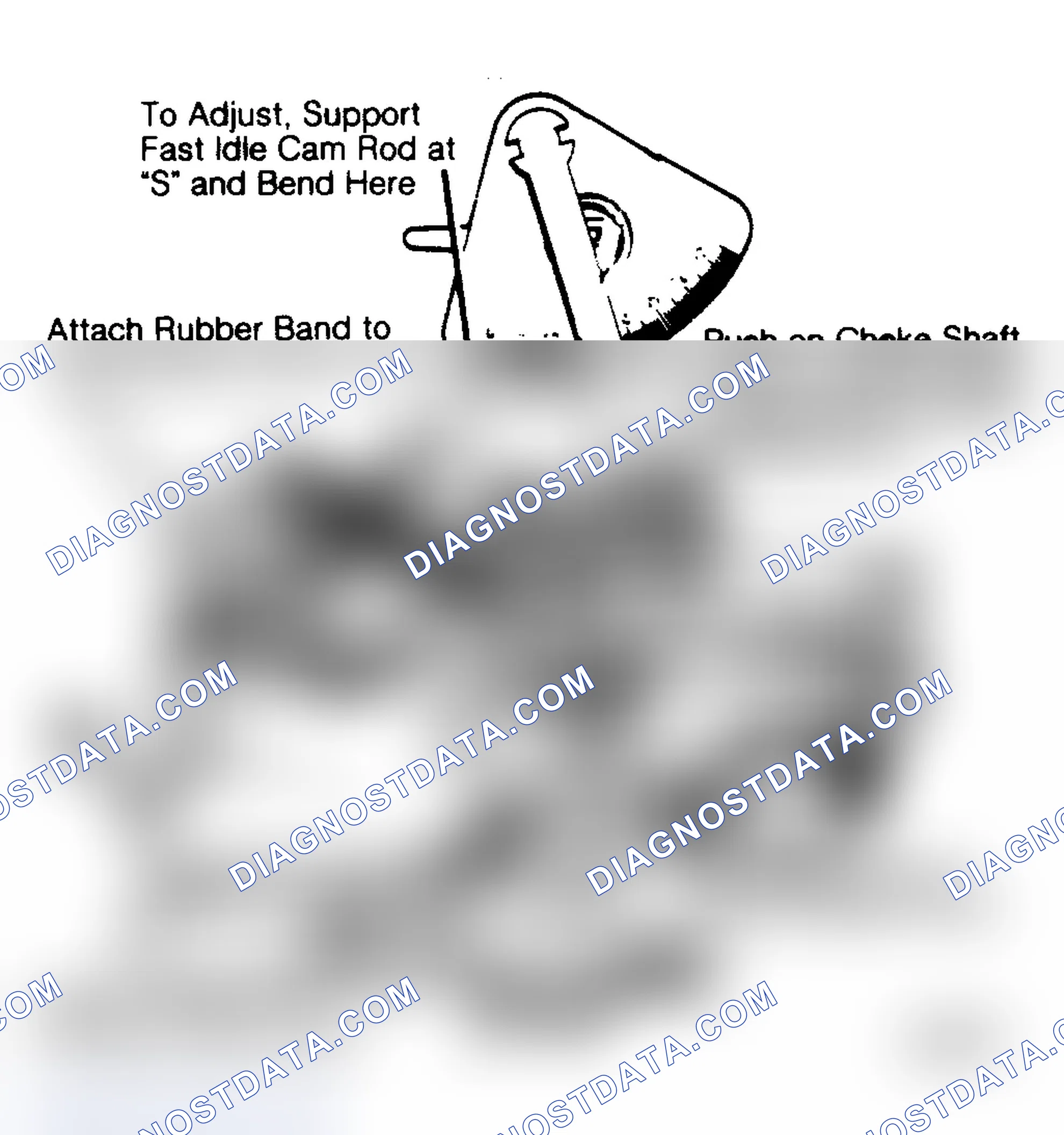 Scheme 7: CHOKE ROD (FAST IDLE CAM)