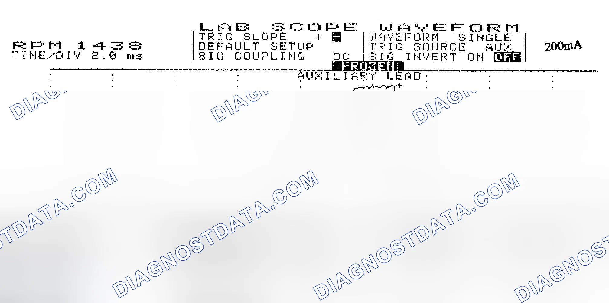 Scheme 15: Single Injector w/Normal Current Flow - Current Pattern