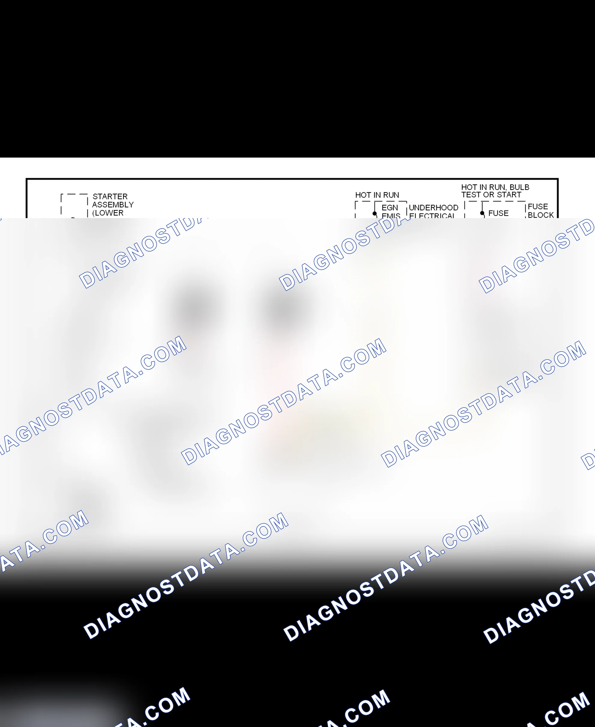 Scheme 1: Charging System Wiring Diagram