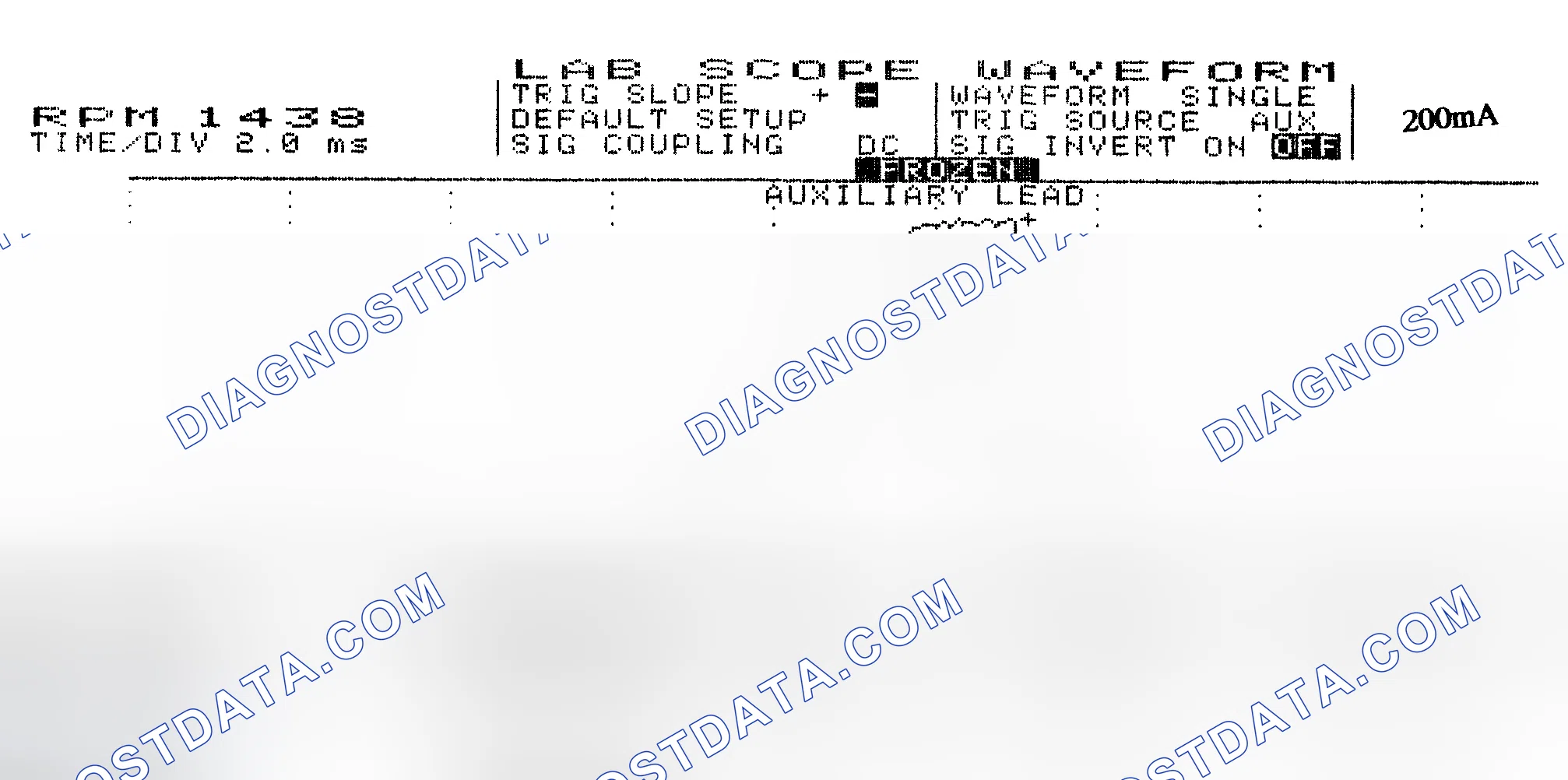 Scheme 15: Single Injector w/Normal Current Flow - Current Pattern
