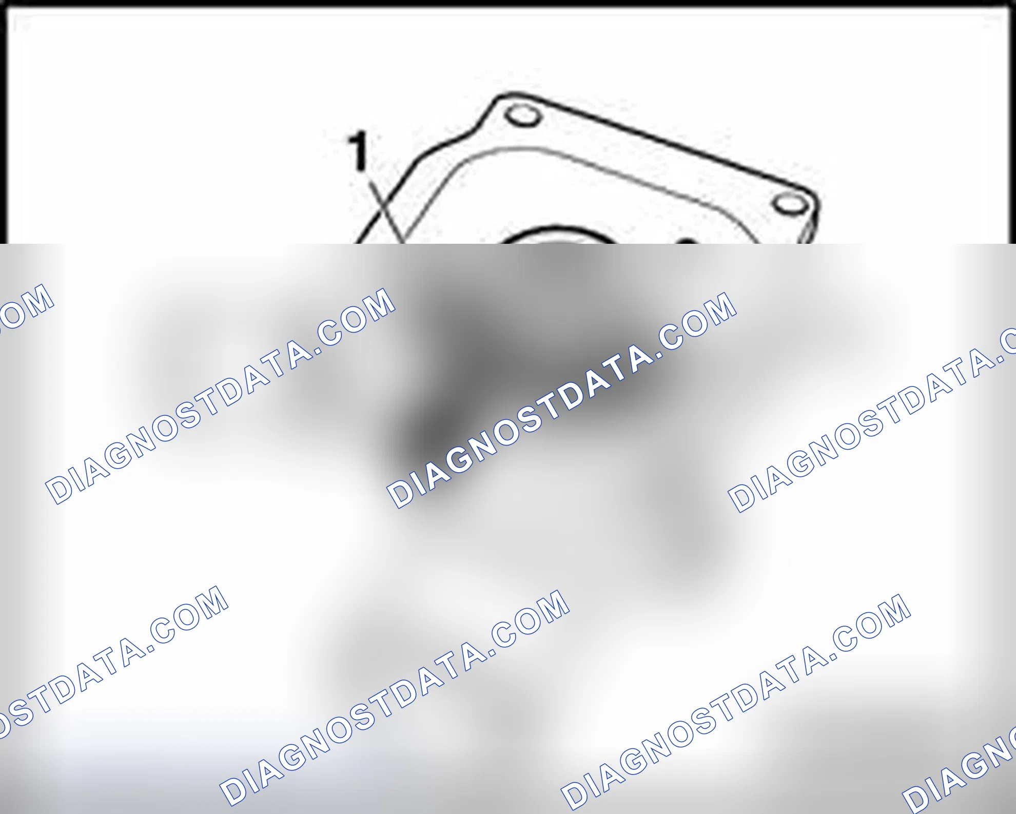 Scheme 456: Coolant thermostat installation location