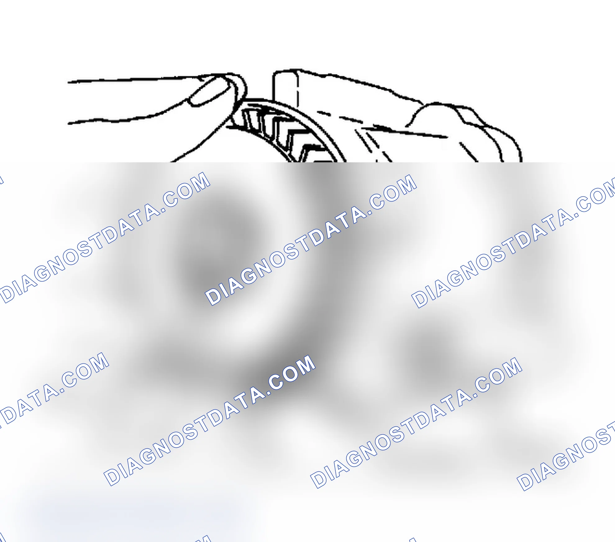 Scheme 80: Removing Centrifugal Fan Filter from Air Injection Pump with Pulley Removed Be careful that fragments do not enter air intake hole.