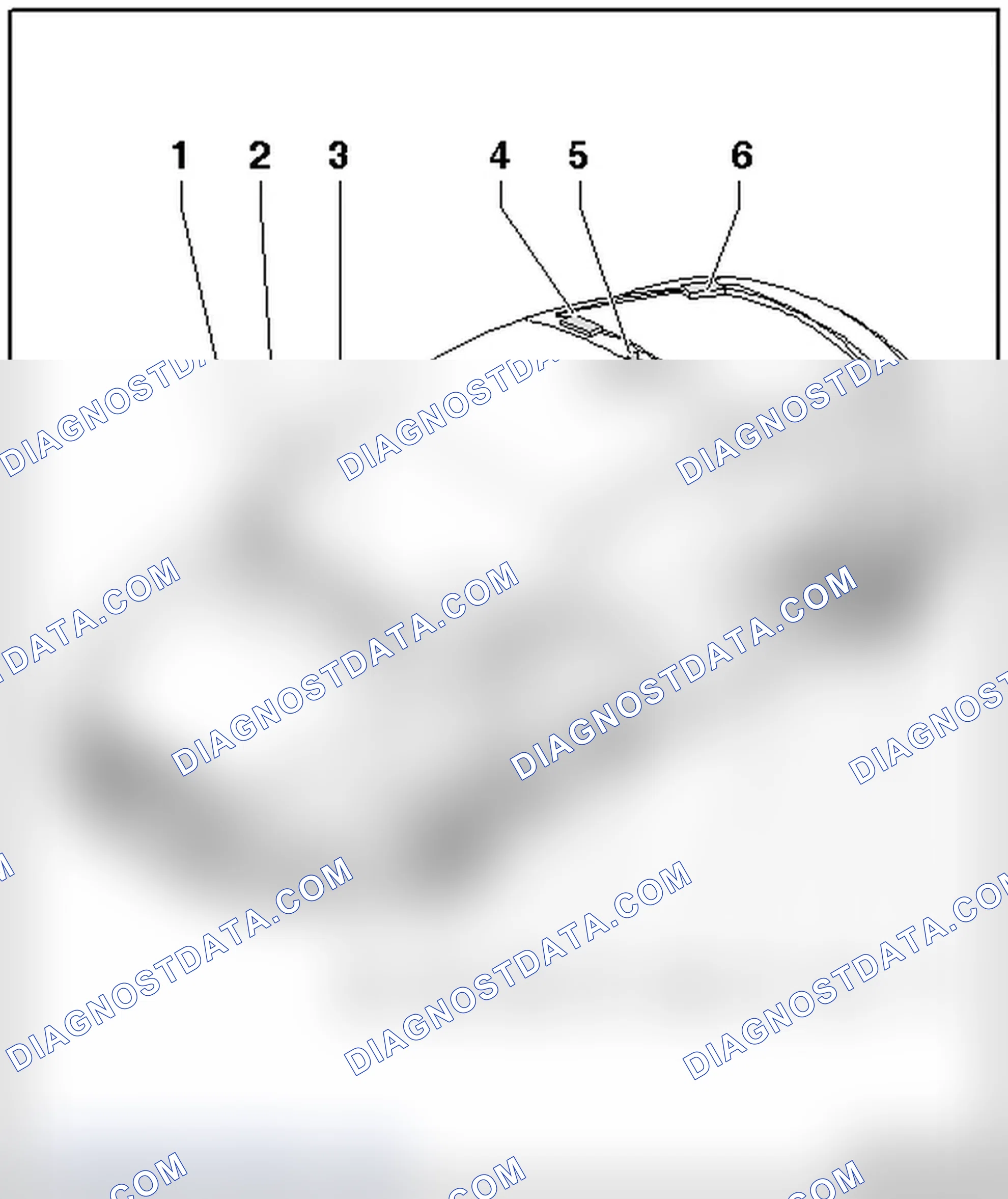 Scheme 45: COUPE COMPONENT LOCATIONS, GENERAL OVERVIEW