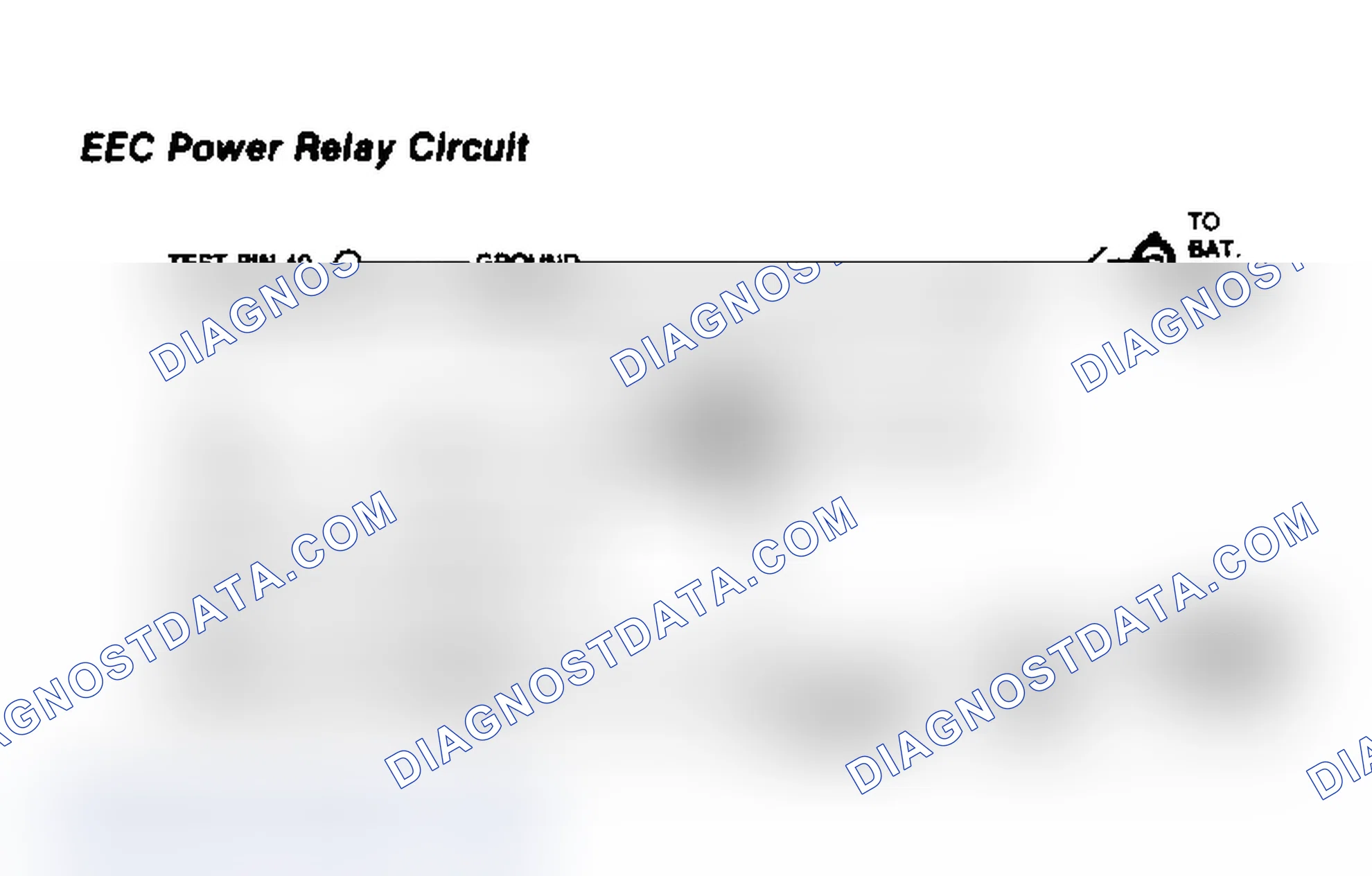 Scheme 46: EEC Power Relay Circuit