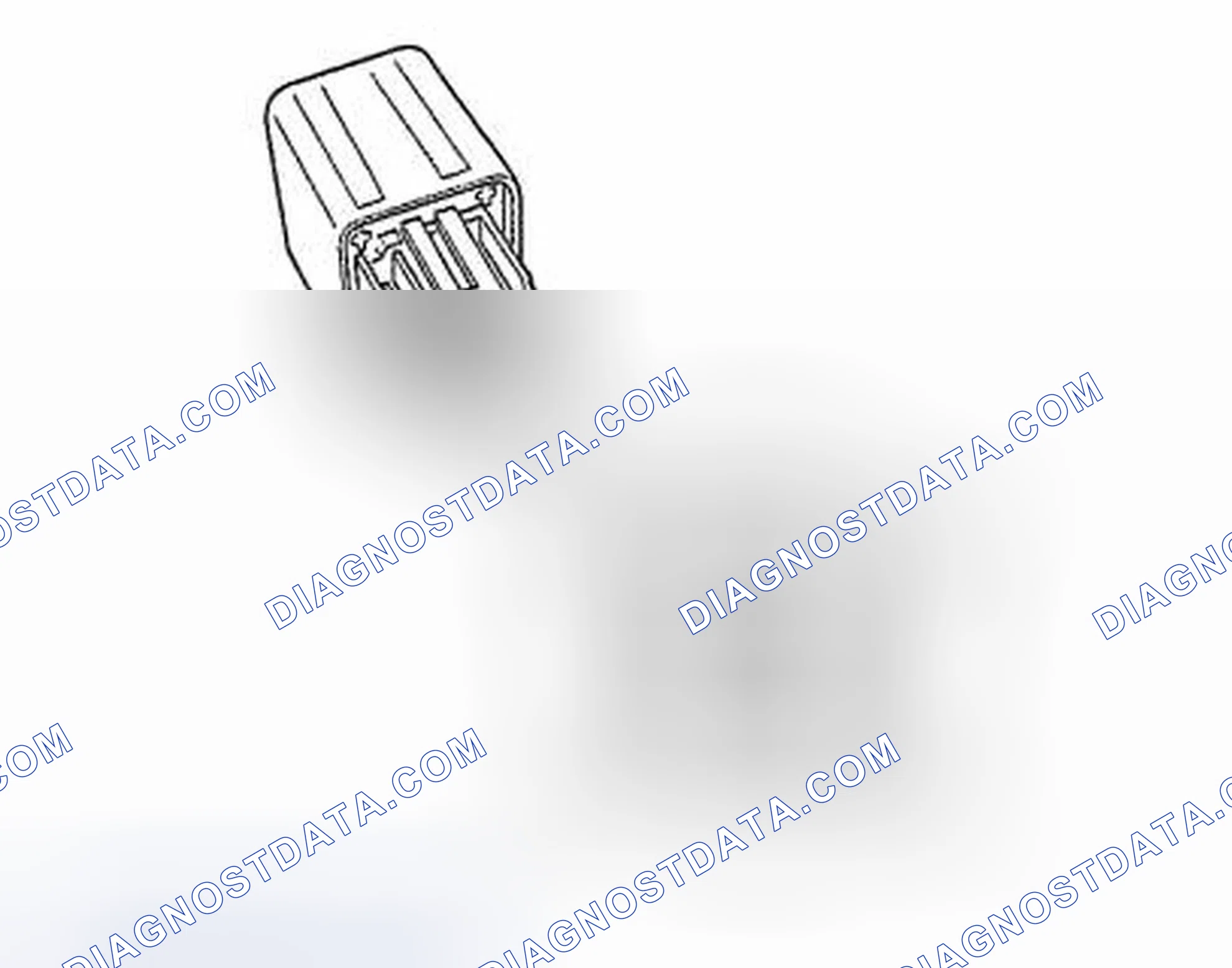 Scheme 7: Check Continuity Between Terminals (Front Blower Motor Relay, Type 3)