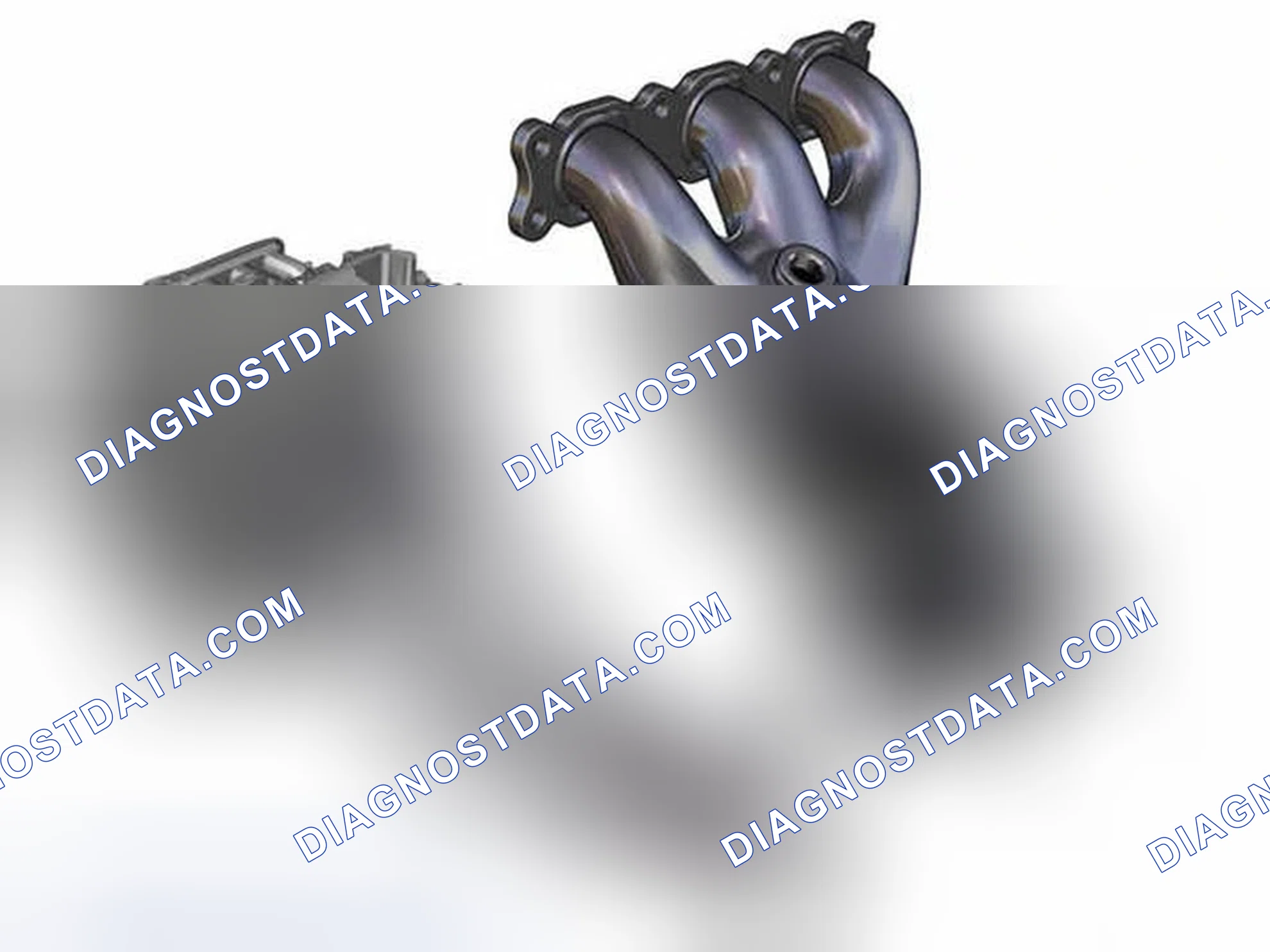 Scheme 130: EXHAUST MANIFOLD / CATALYTIC CONVERTER