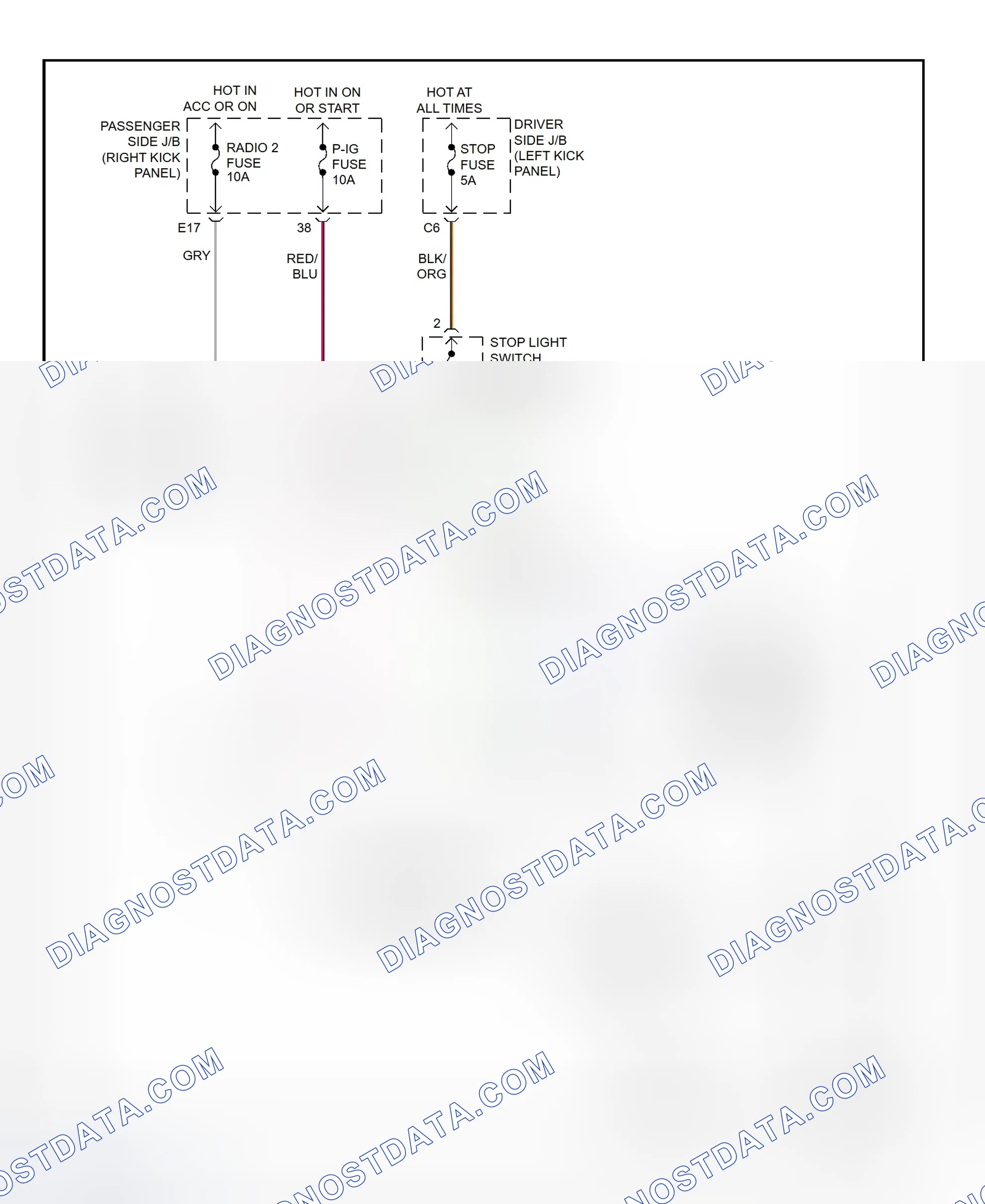 Scheme 424: Shift Interlock System Wiring Diagram (2002 - Lexus SC430)