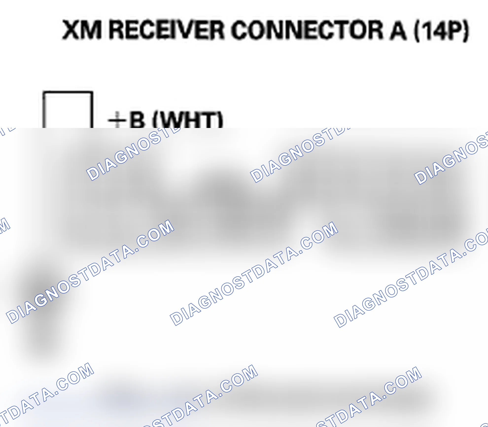 Scheme 279: XM radio preset memory is lost (with premium audio)