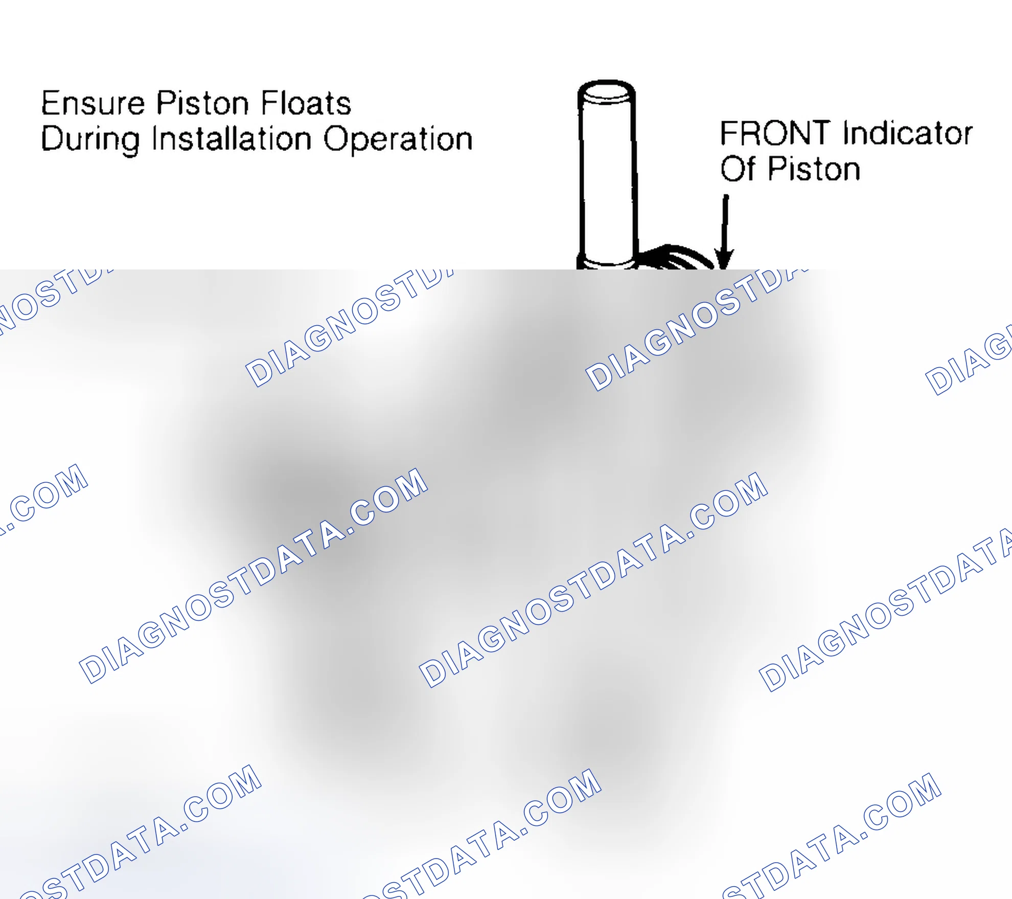 Scheme 12: Installing Typical Piston Pin