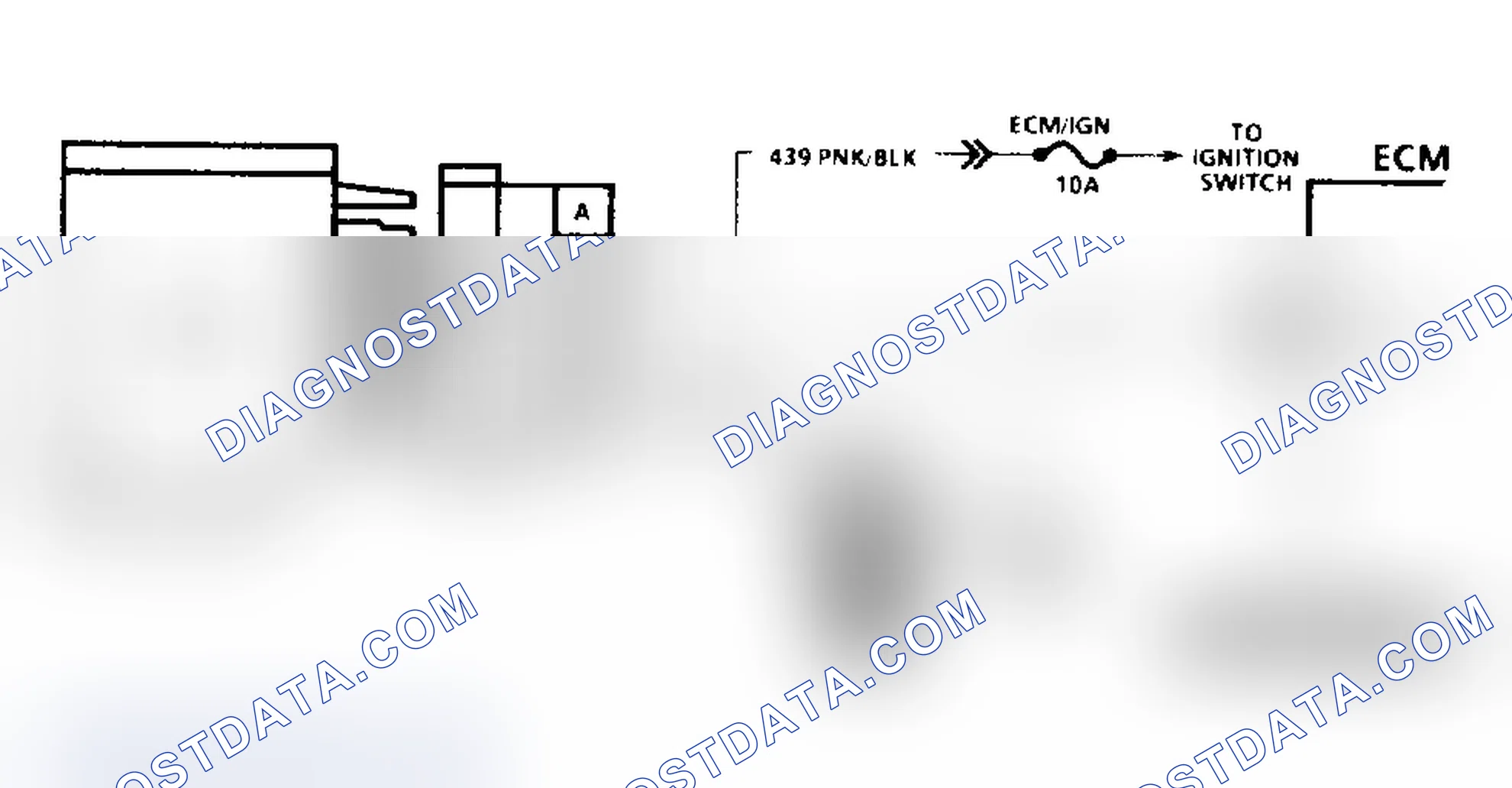 Scheme 280: Code 43 Schematic ("C" & "K" Series) Knock Sensor W/ Spark Control Module