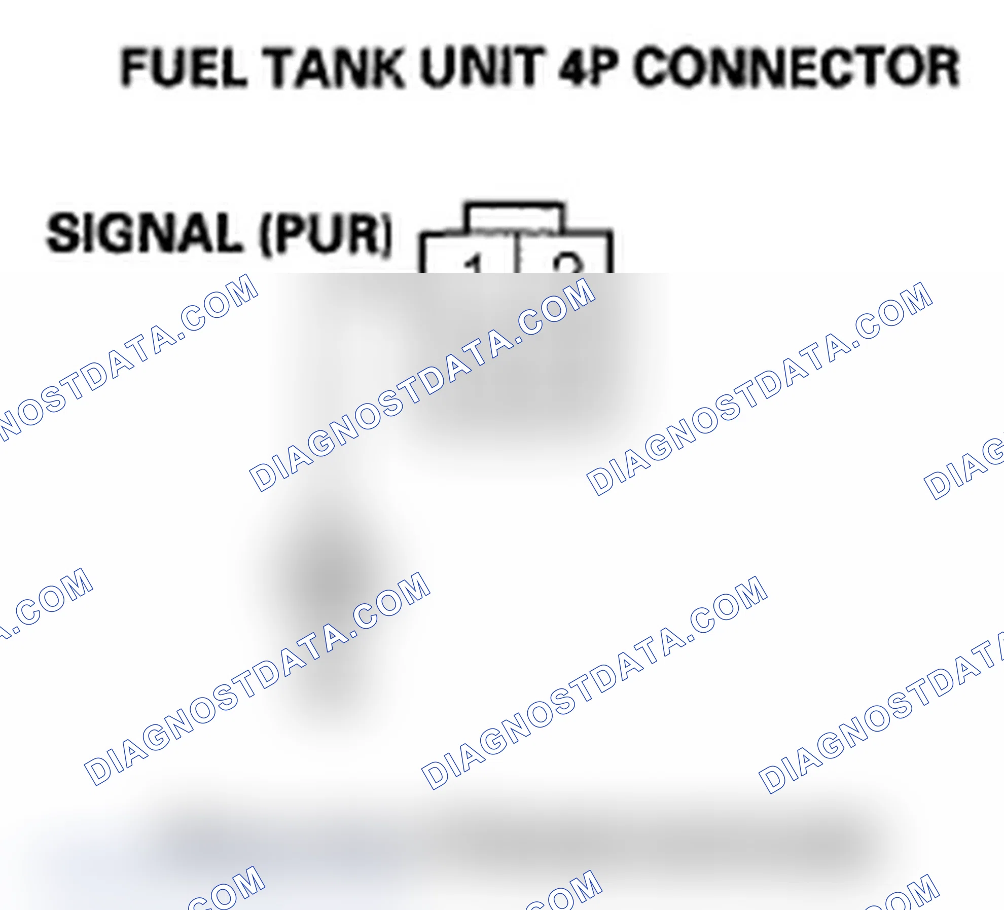 Scheme 8: DTC P0462: Fuel Level Sensor (Fuel Gauge Sending Unit) Circuit Low Voltage (With SH-AWD)