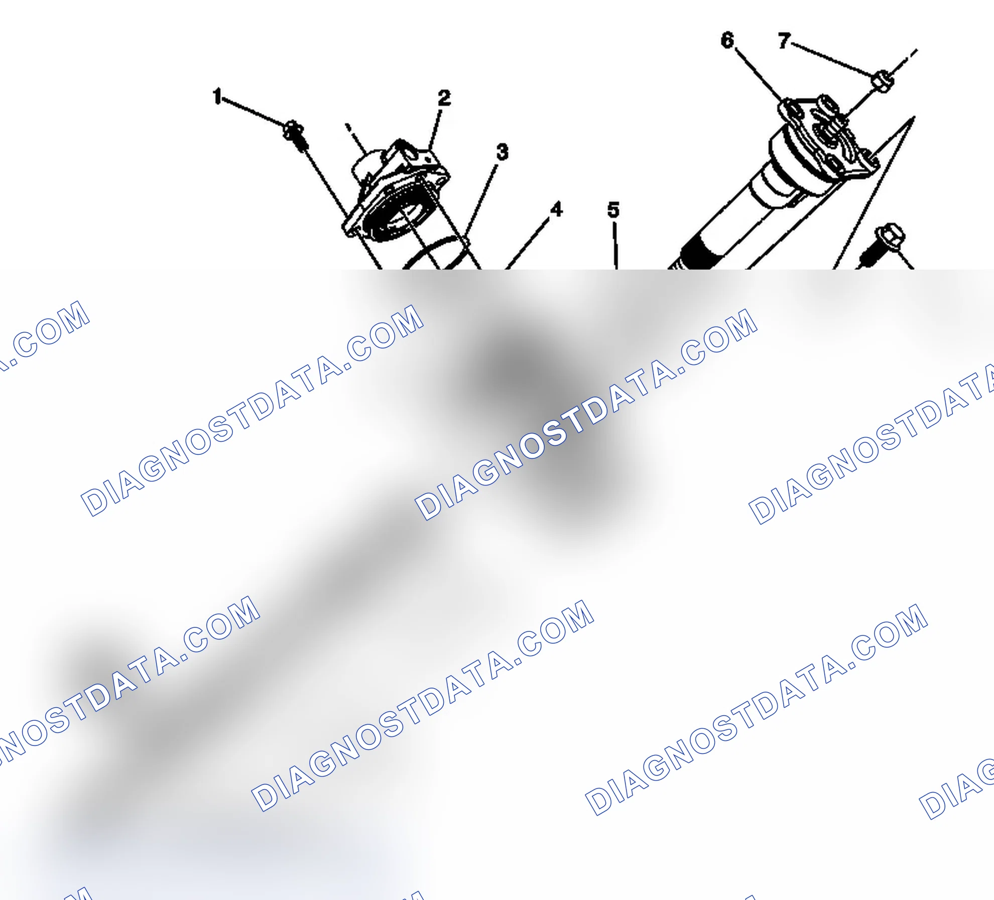 Scheme 2: Power Steering Gear Disassembled View (680 Gear)
