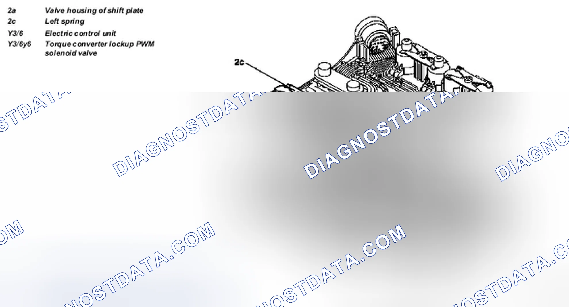 Scheme 270: Location / task / design / function of PWM solenoid valve, torque converter lockup clutch - GF27.19-