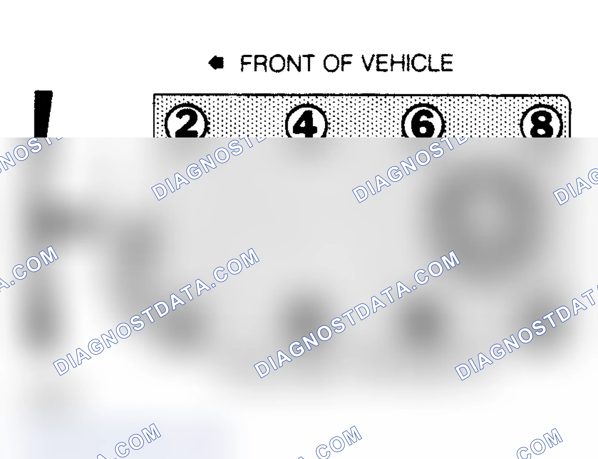 Scheme 1: Firing Order & Timing Mark (Magnetic Timing Pick-Up Is Located At 10 Degrees ATDC)