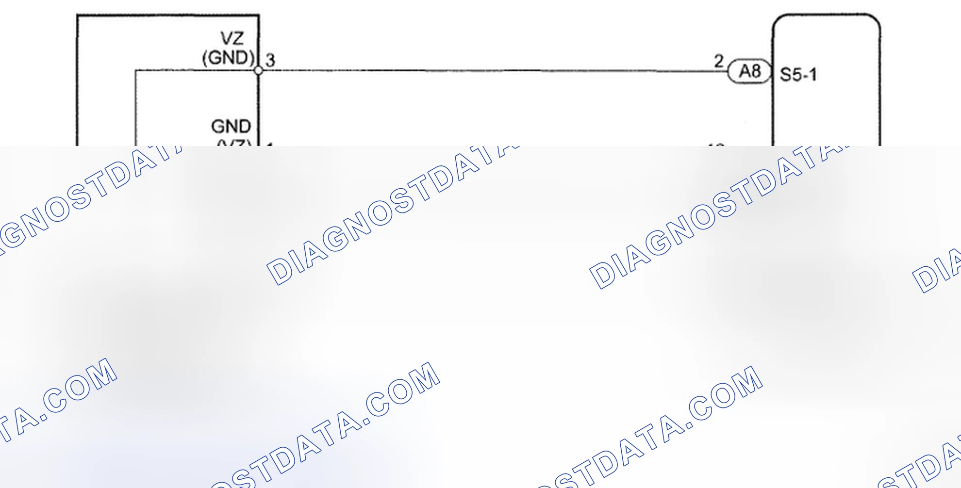 Scheme 37: Air Mix Damper Position Sensor Circuit - Wiring Diagram